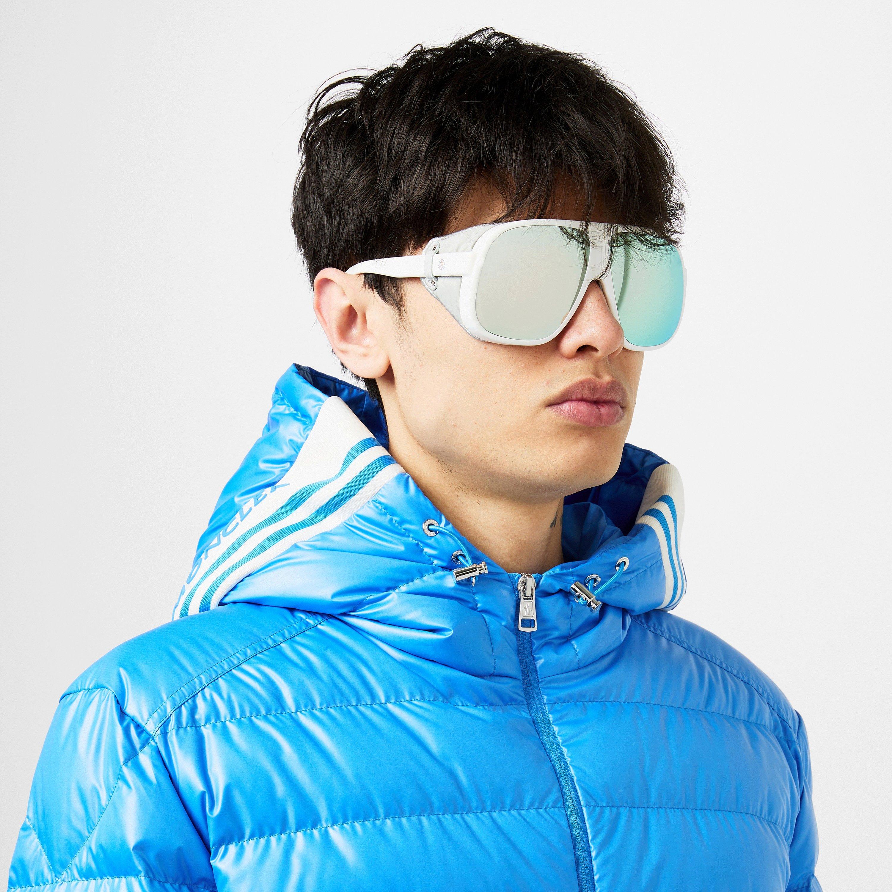 White/Smoke 24C - Moncler - Diffractor Sunglasses - 2