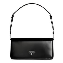 Prada Brushed Leather Shoulder Bag