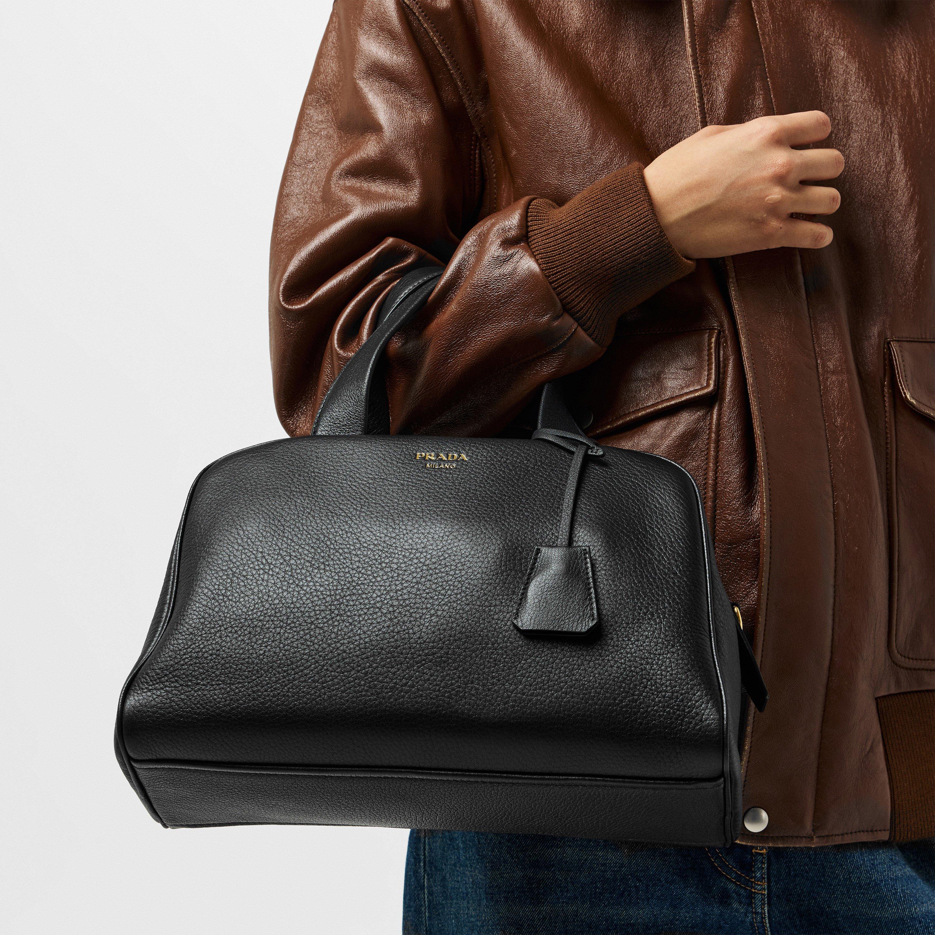 Nero - Prada - Women's Bowling Bag - 3