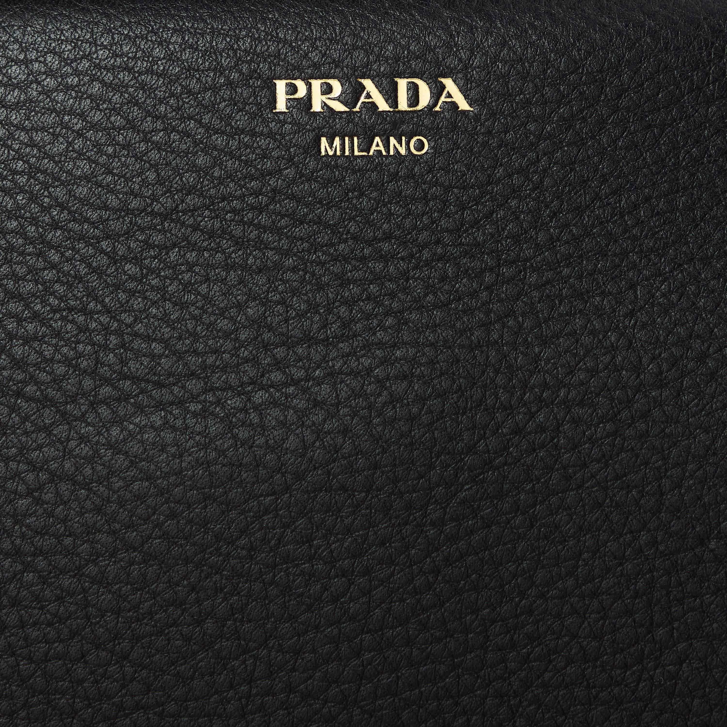 Nero - Prada - Women's Bowling Bag - 4