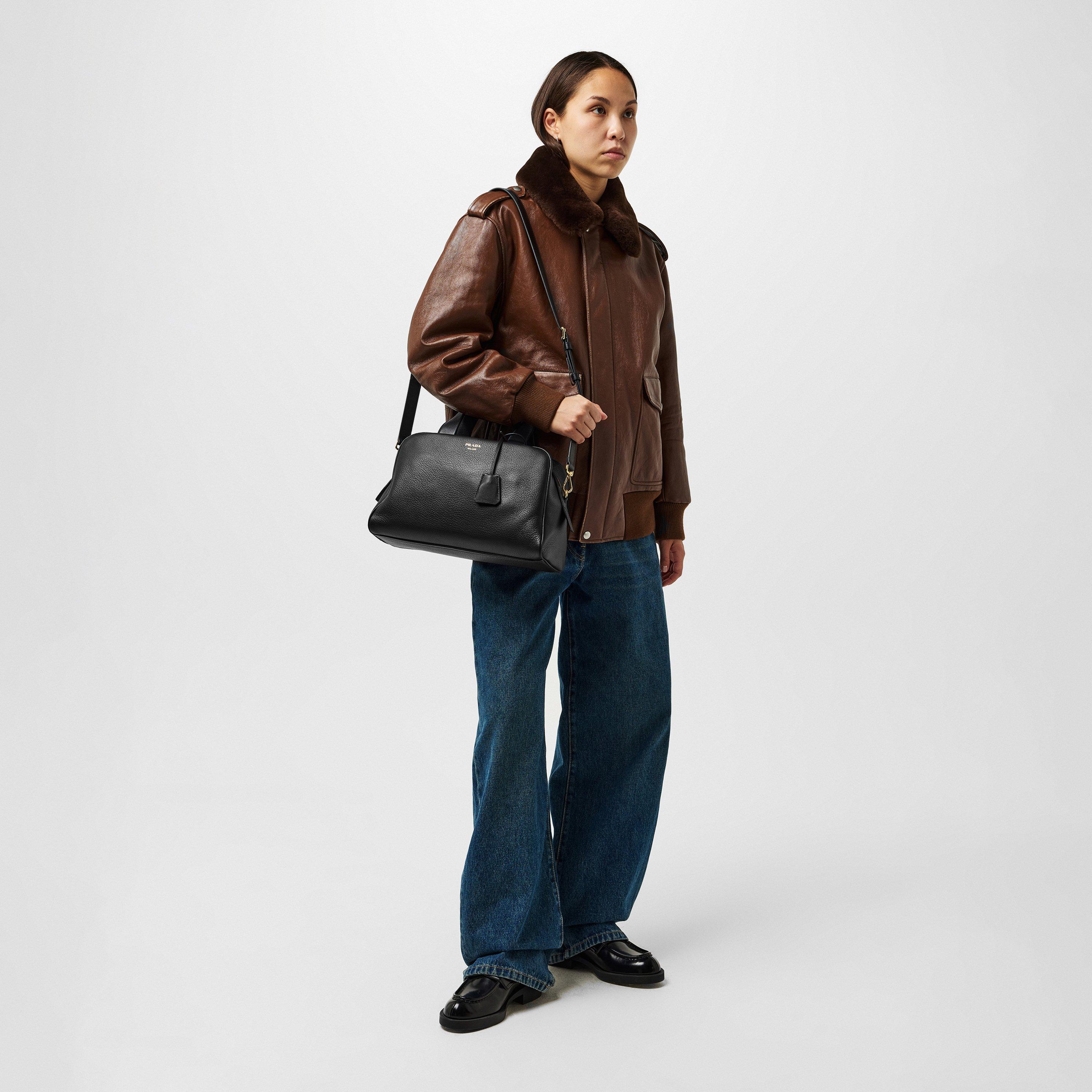 Nero - Prada - Women's Bowling Bag - 6