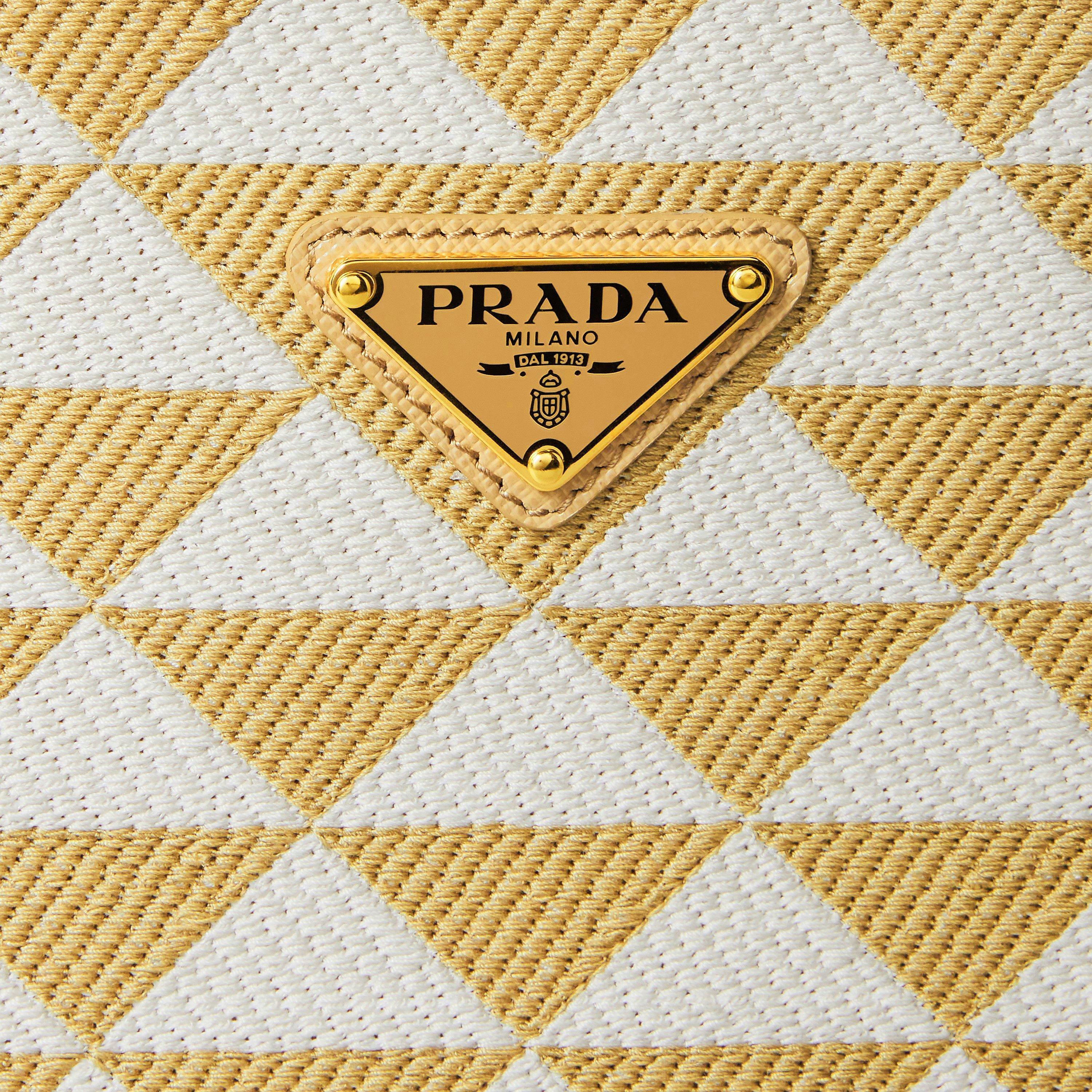 Crda/Tlco F0J0A - Prada - Symbole Jacquard Micro Bag - 4
