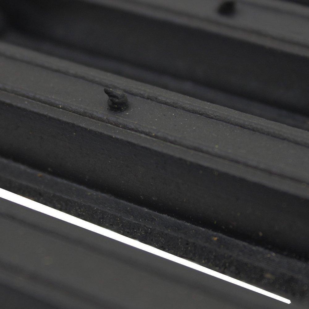 Black - JVL - Robusta Rubber Doormat - 5