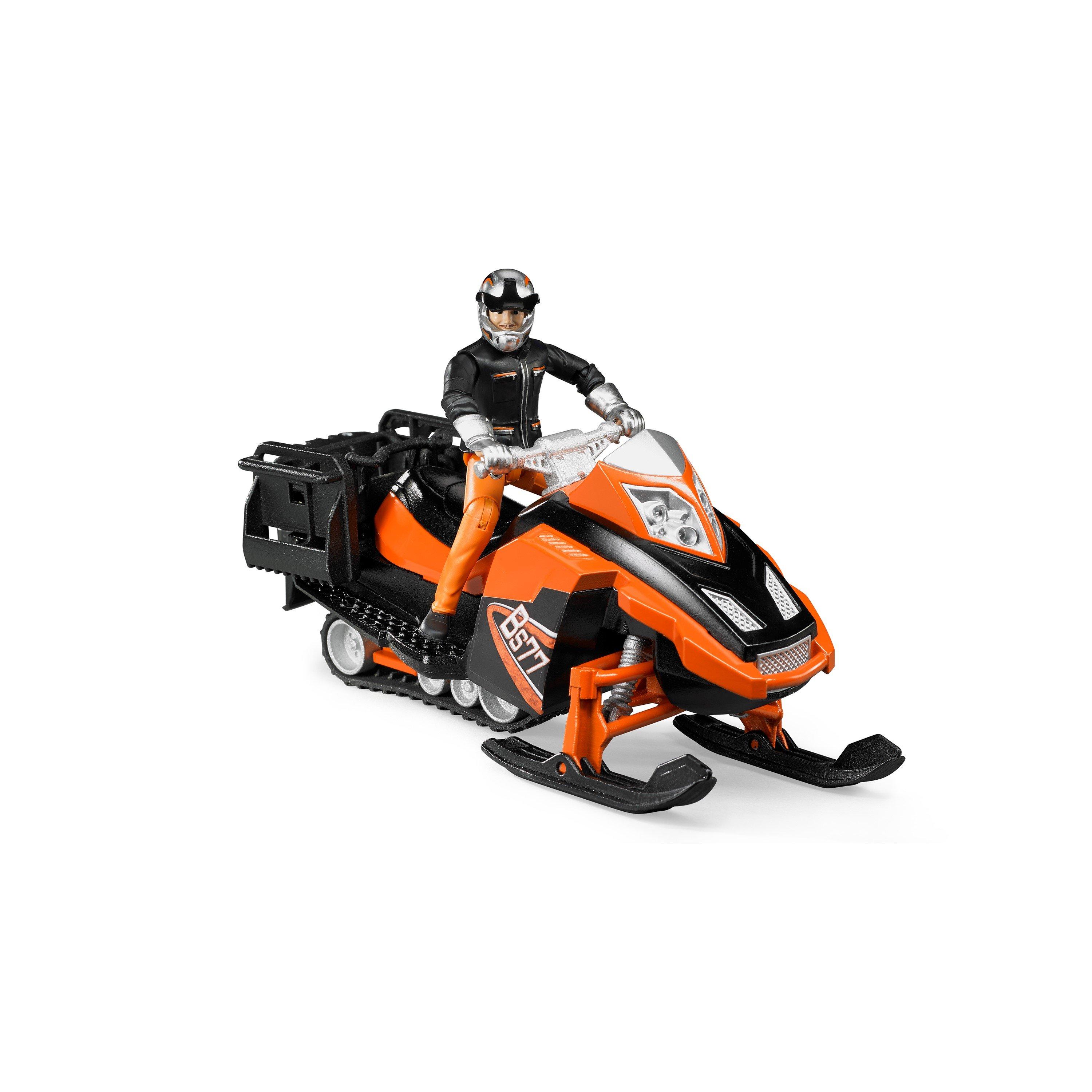 Multi - Bruder - Bruder 1:16 Snowmobil with driver and accessories - 4