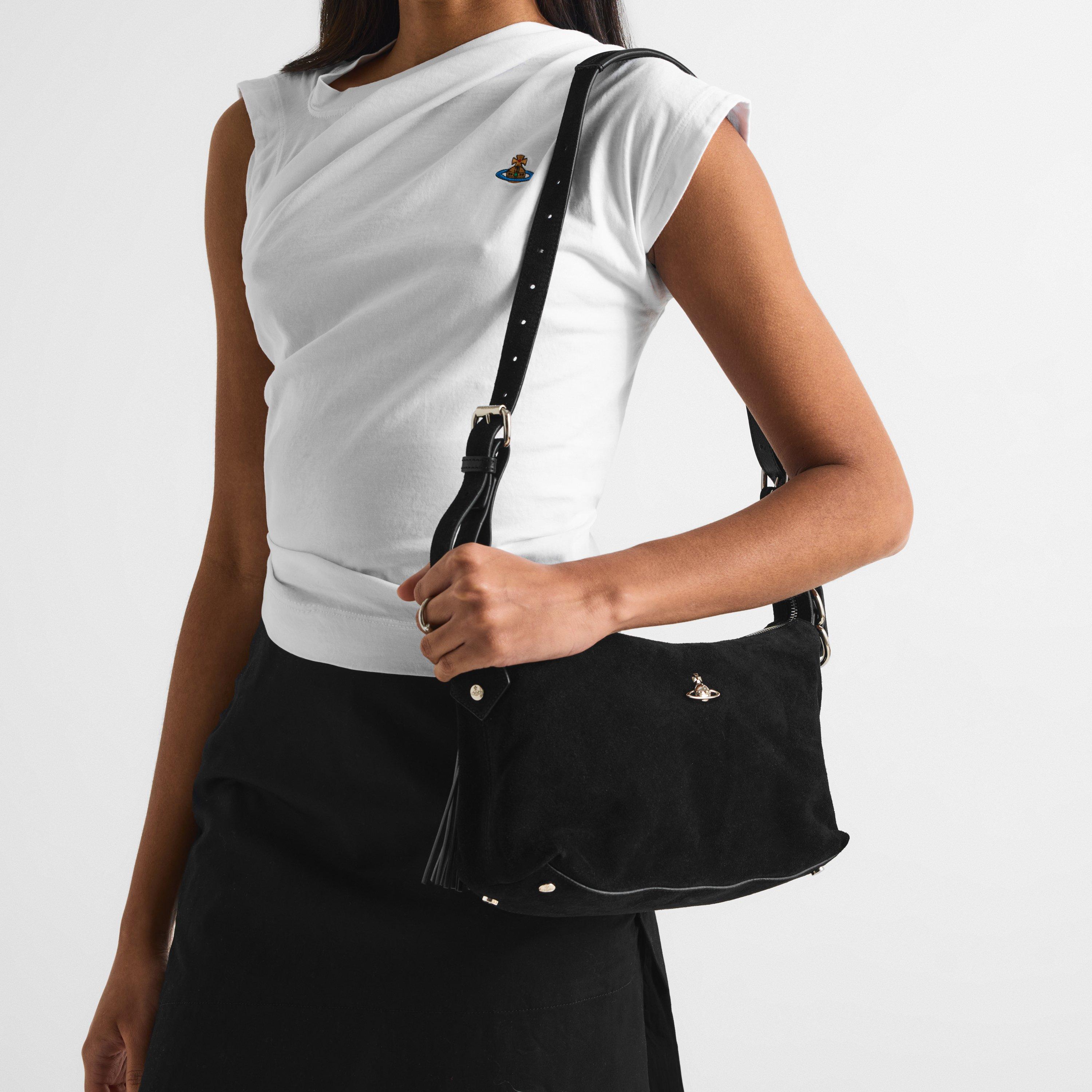 BLACK - Vivienne Westwood - EMMA SHOULDER BAG - 3