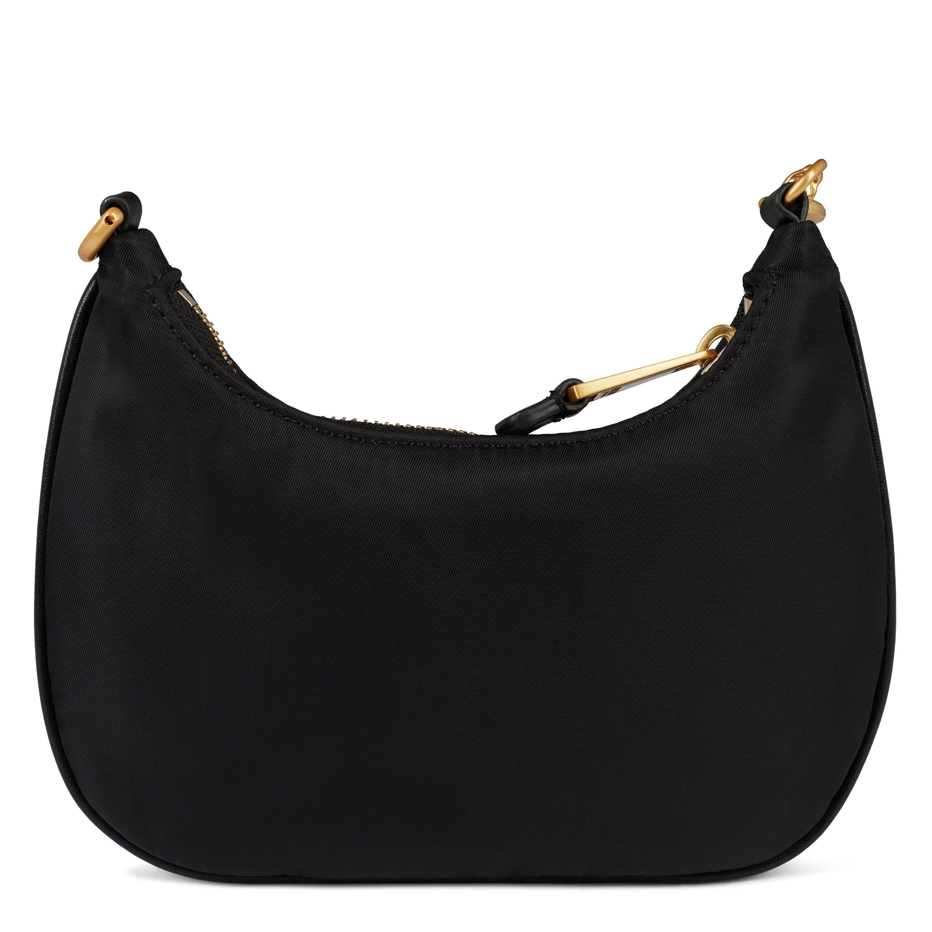 Black B1555 - Moschino - Mini Nylon Shoulder Bag - 3