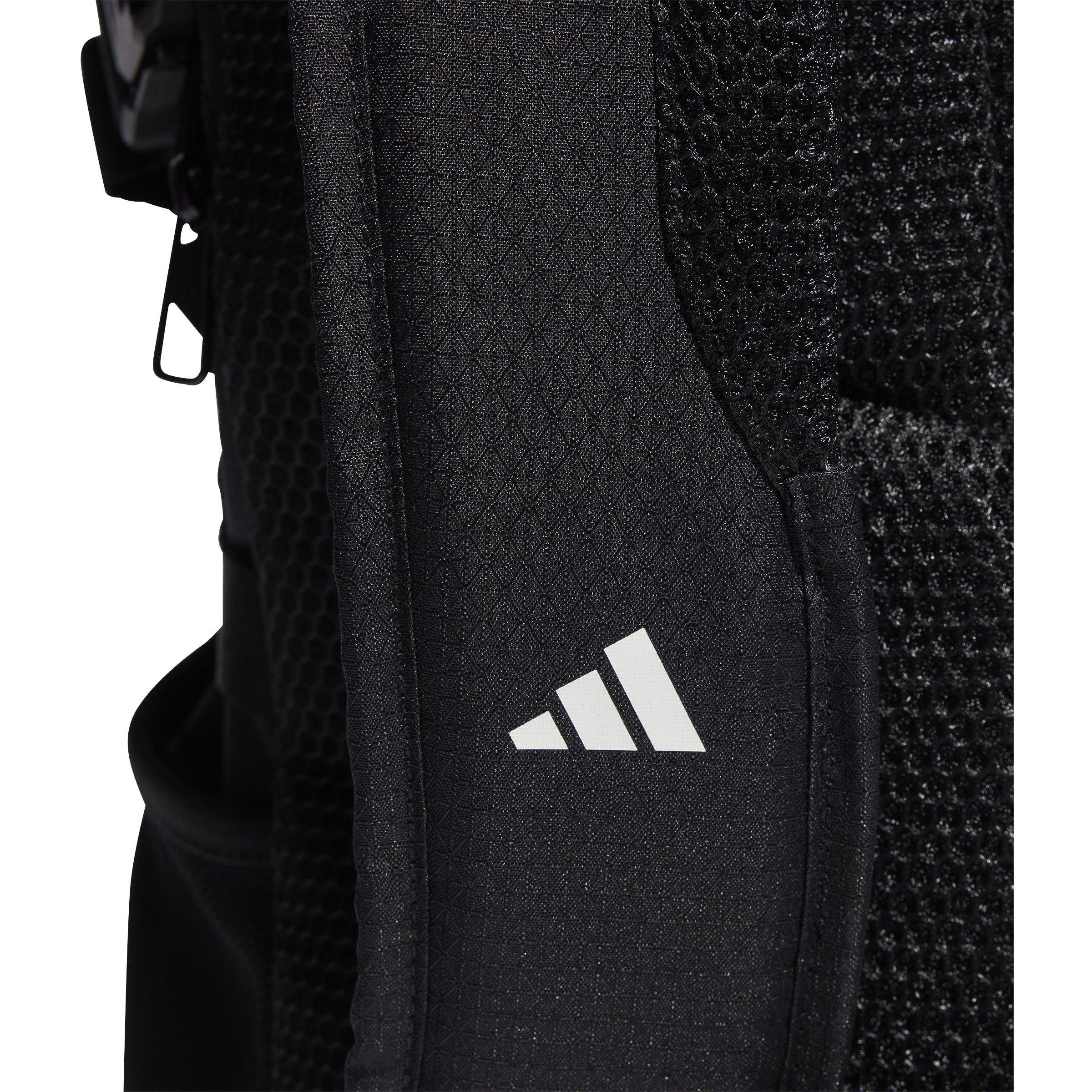 Black/White - adidas - Essentials 3-Stripes Performance Backpack - 6