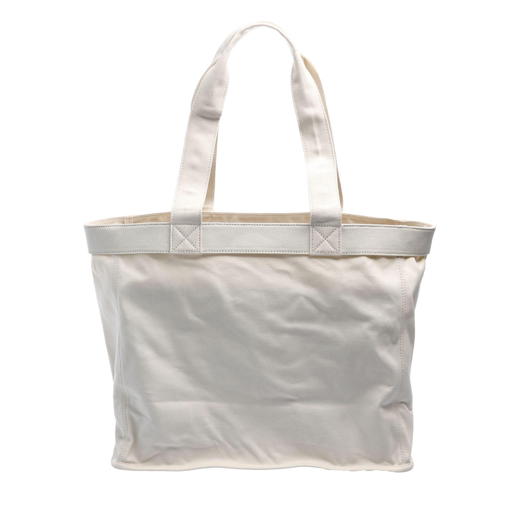 White - Hugo - Becky Canvas Tote Bag - 3