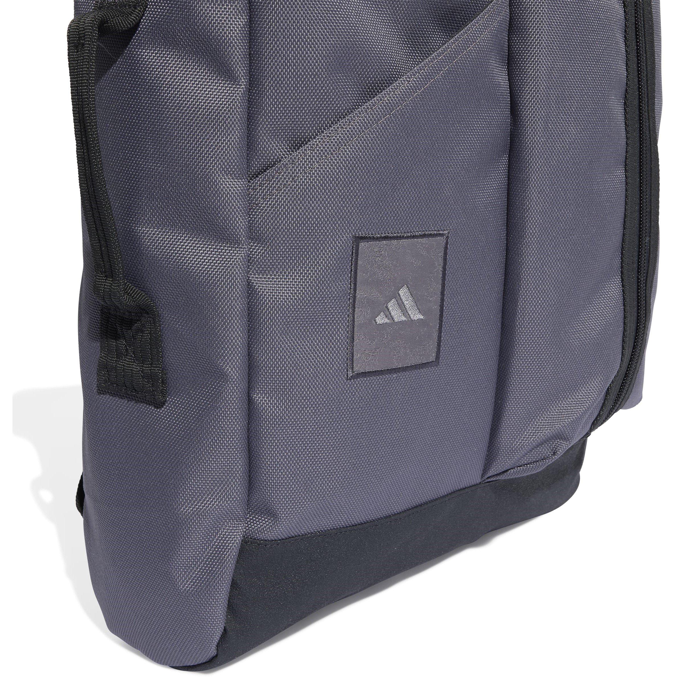 Trace Grey - adidas - Adults Utility Roll Backpack - 5