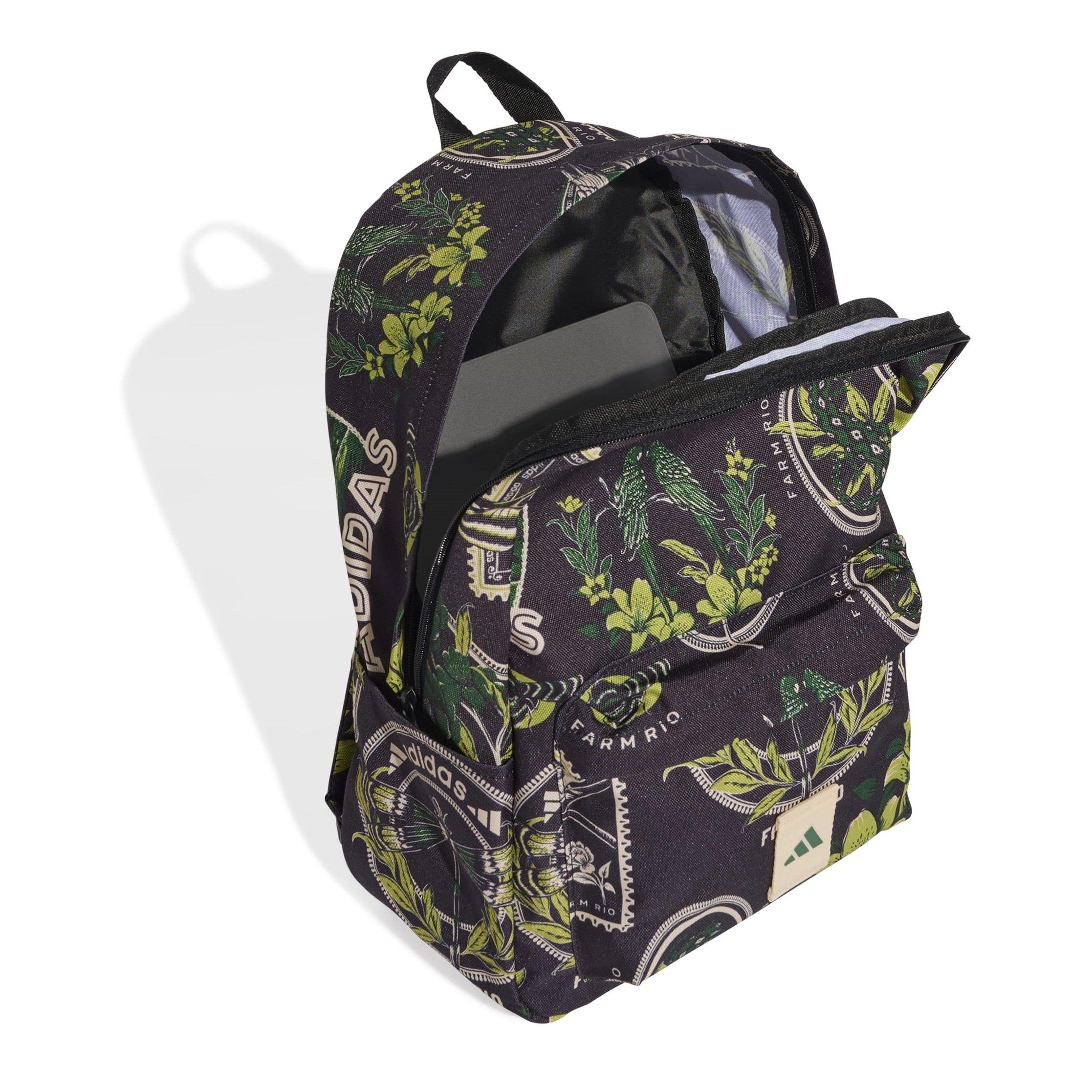MultiCol/AmaGrn - adidas - x FARM Classic Backpack - 4