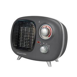 Russell Hobbs RHRETPTC2001G Retro Ceramic Heater in Grey