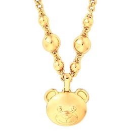 Moschino Teddy Bear Ball Necklace