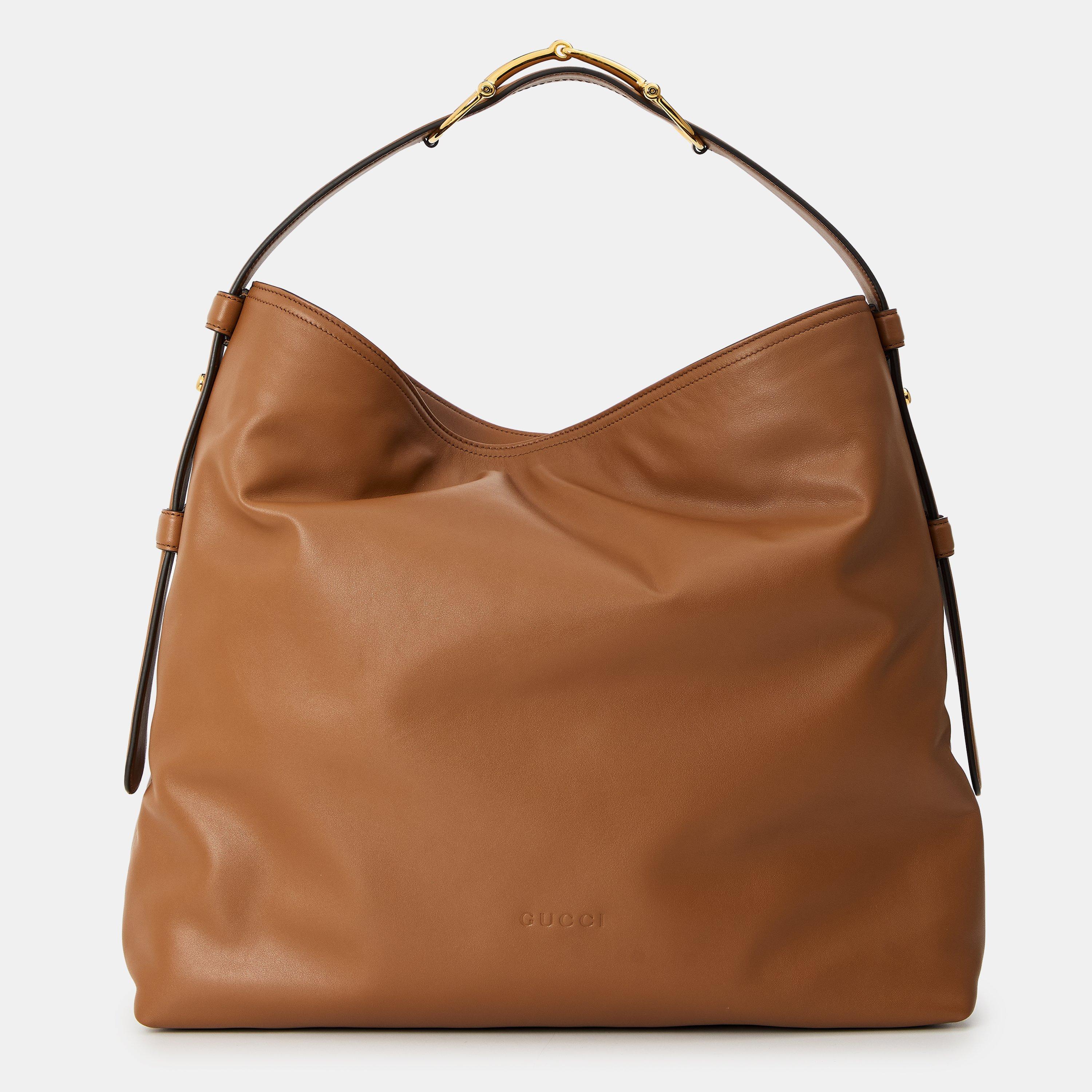 Gucci Maxi Horsebit Hobo - Sundial