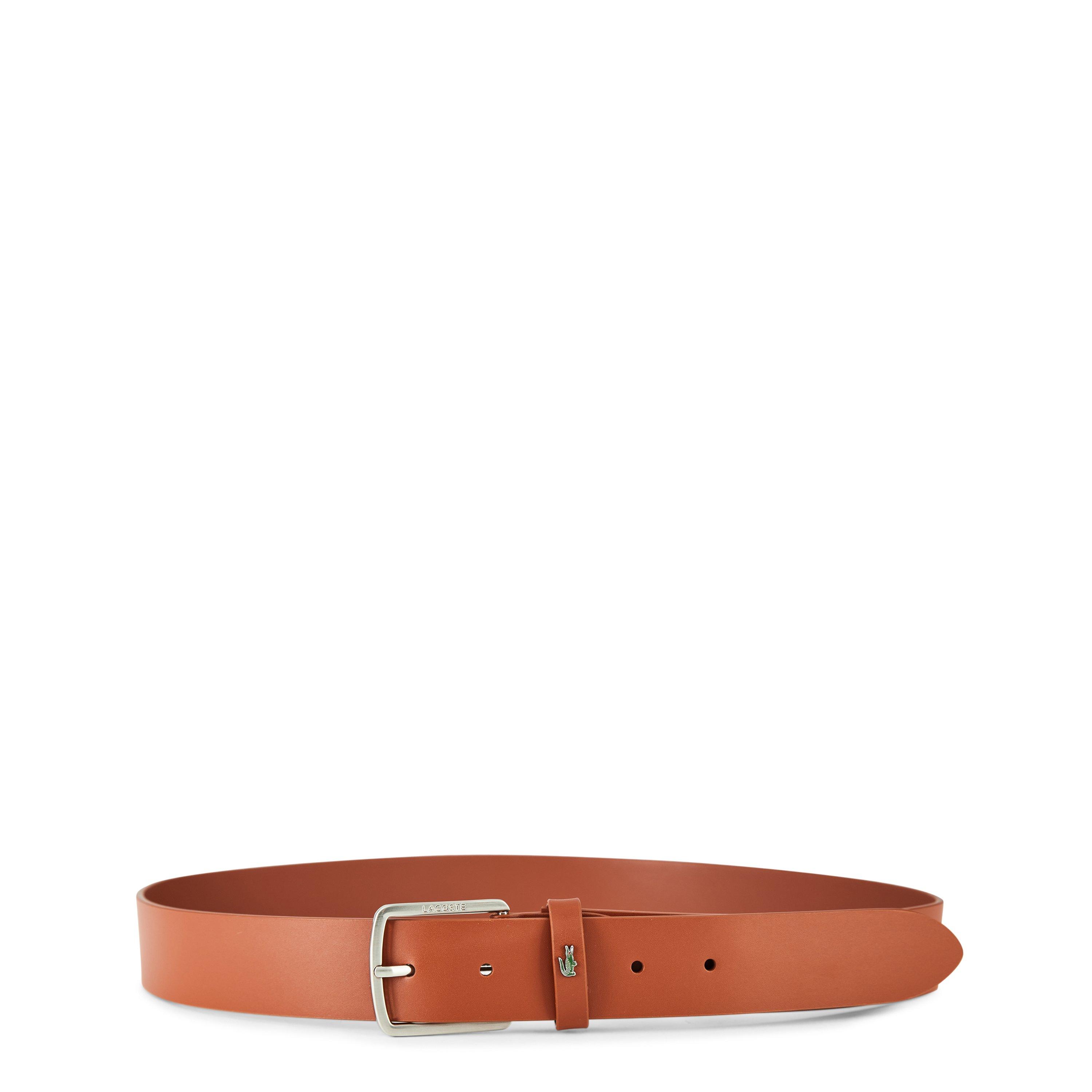 Lacoste Leather Belt Mens - Tan 247