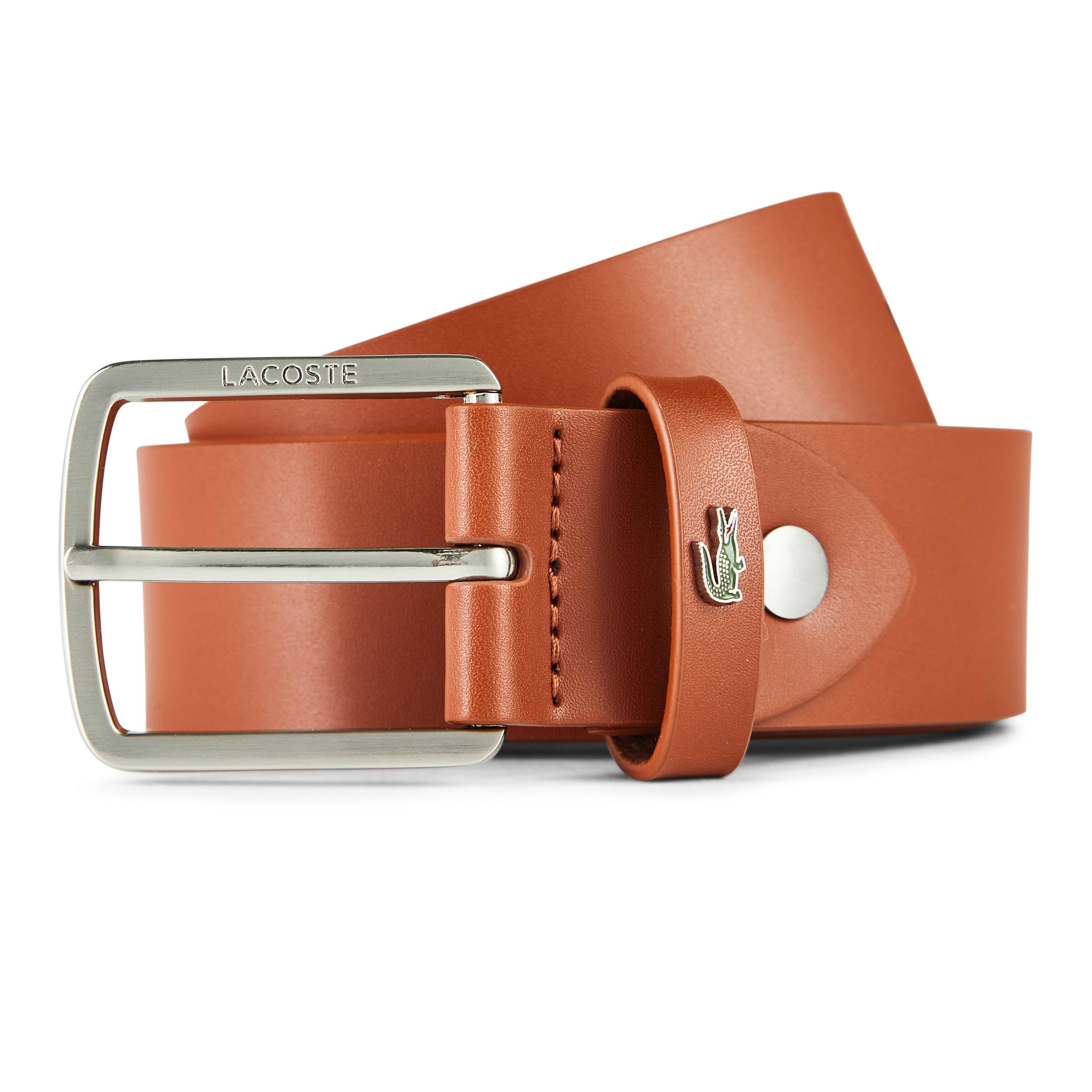 Tan 247 - Lacoste - Lacoste Leather Belt Mens - 2