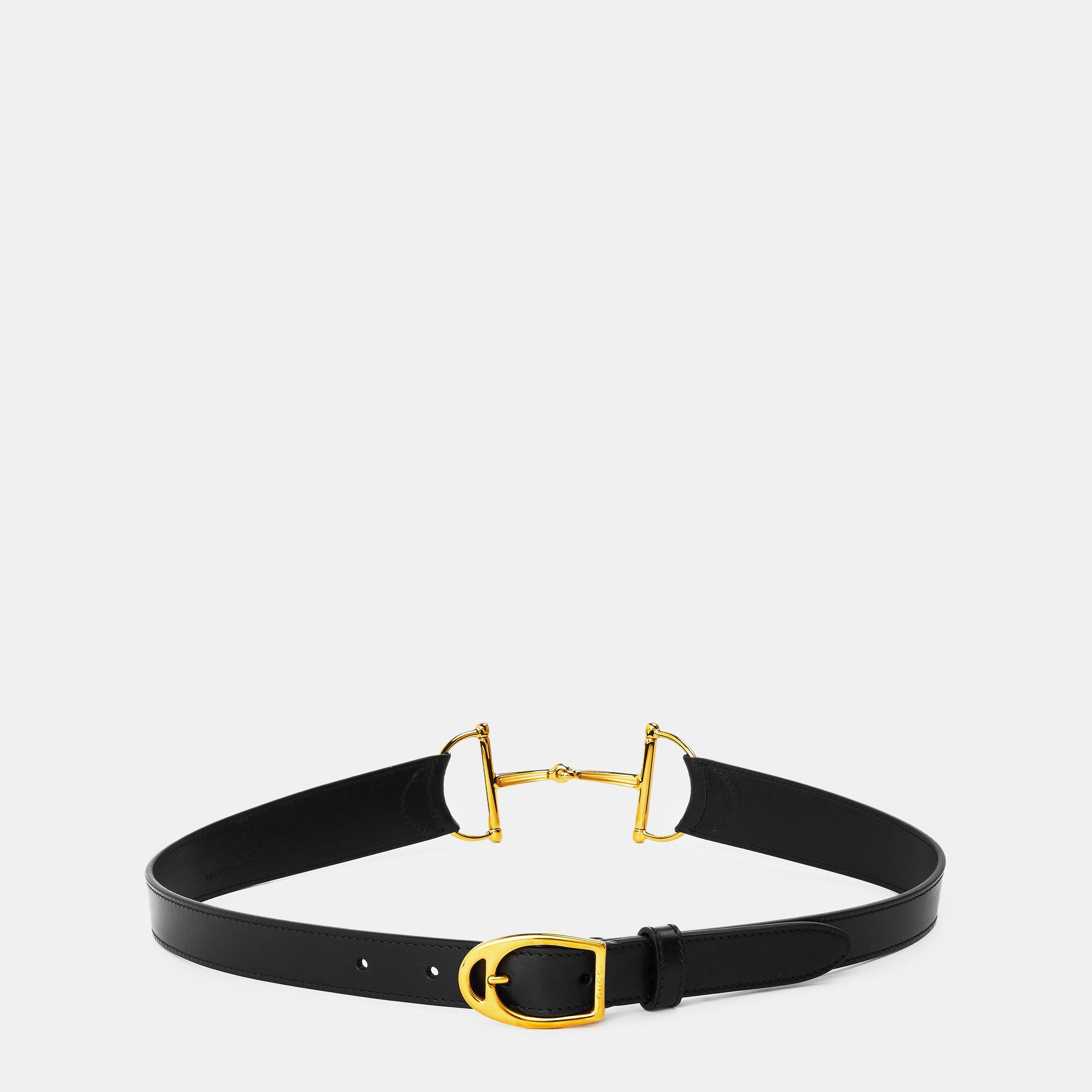 Black - Gucci - Gucci Horsebit Belt Ld54 - 2