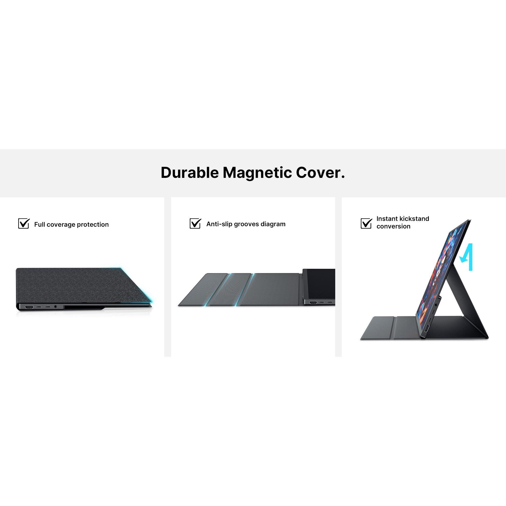 Black - MobilePixel - Mobile Pixel 16 Fold 2.5K QHD Portable USB-C Monitor - 4