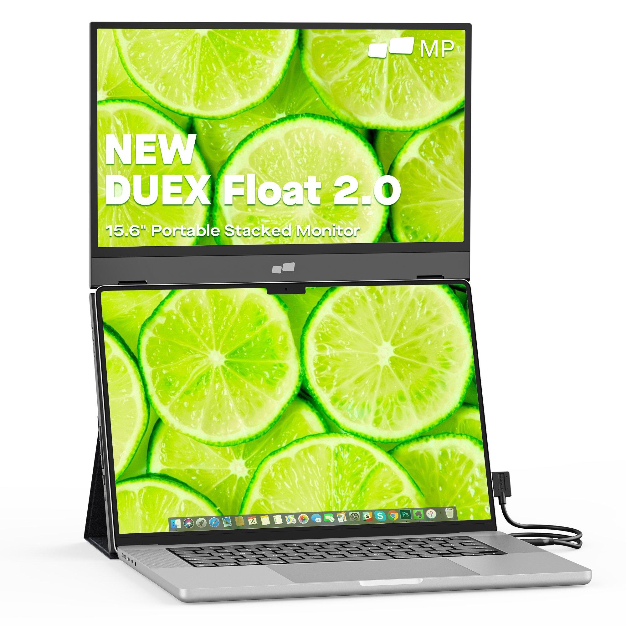 Black - MobilePixel - Mobile Pixel Duex Float 2 15.6 Full HD 1080p Portable USB-C Monitor - 1