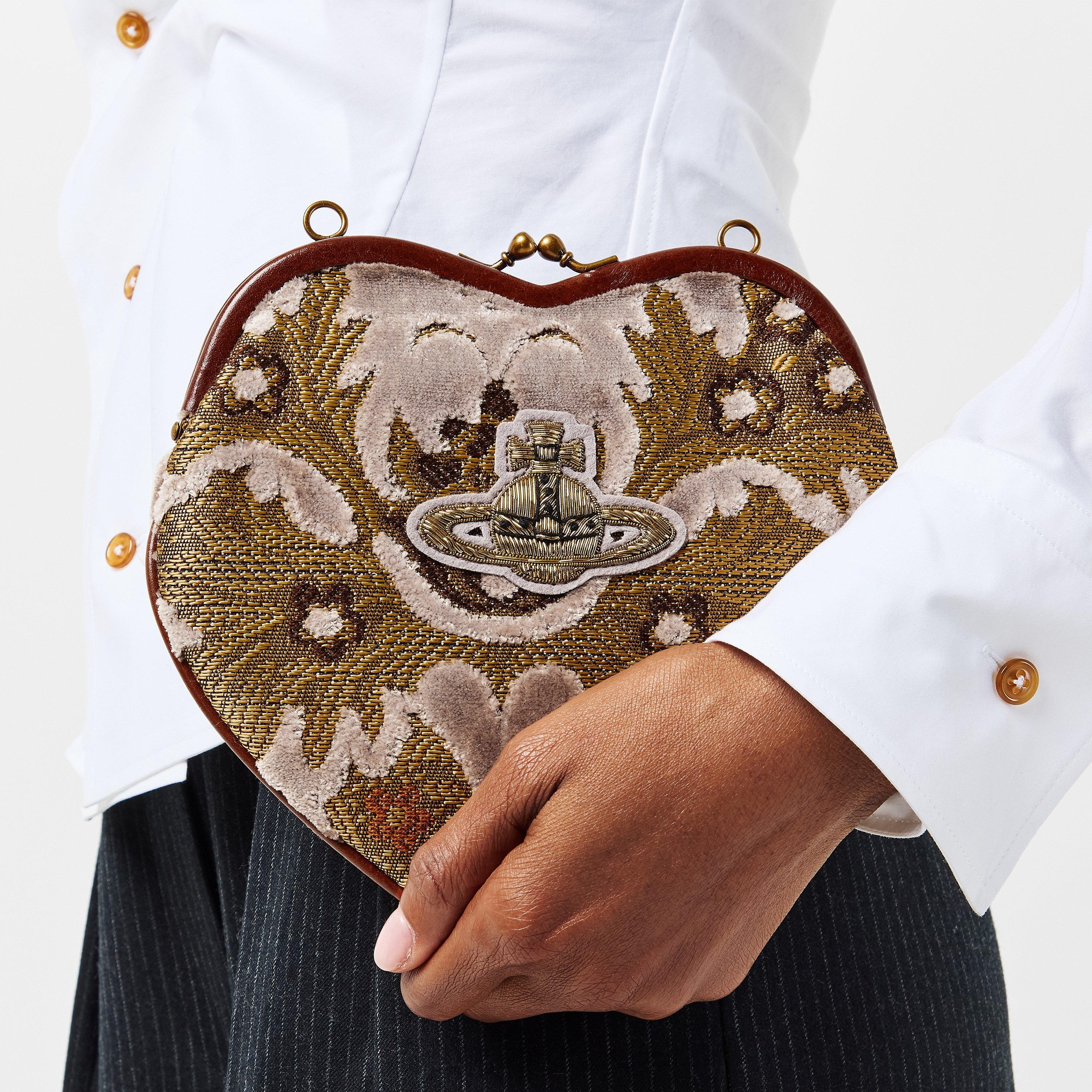 Multicolour - Vivienne Westwood - Women's Viv Belle Heart Purse Shoulder Bag - 3