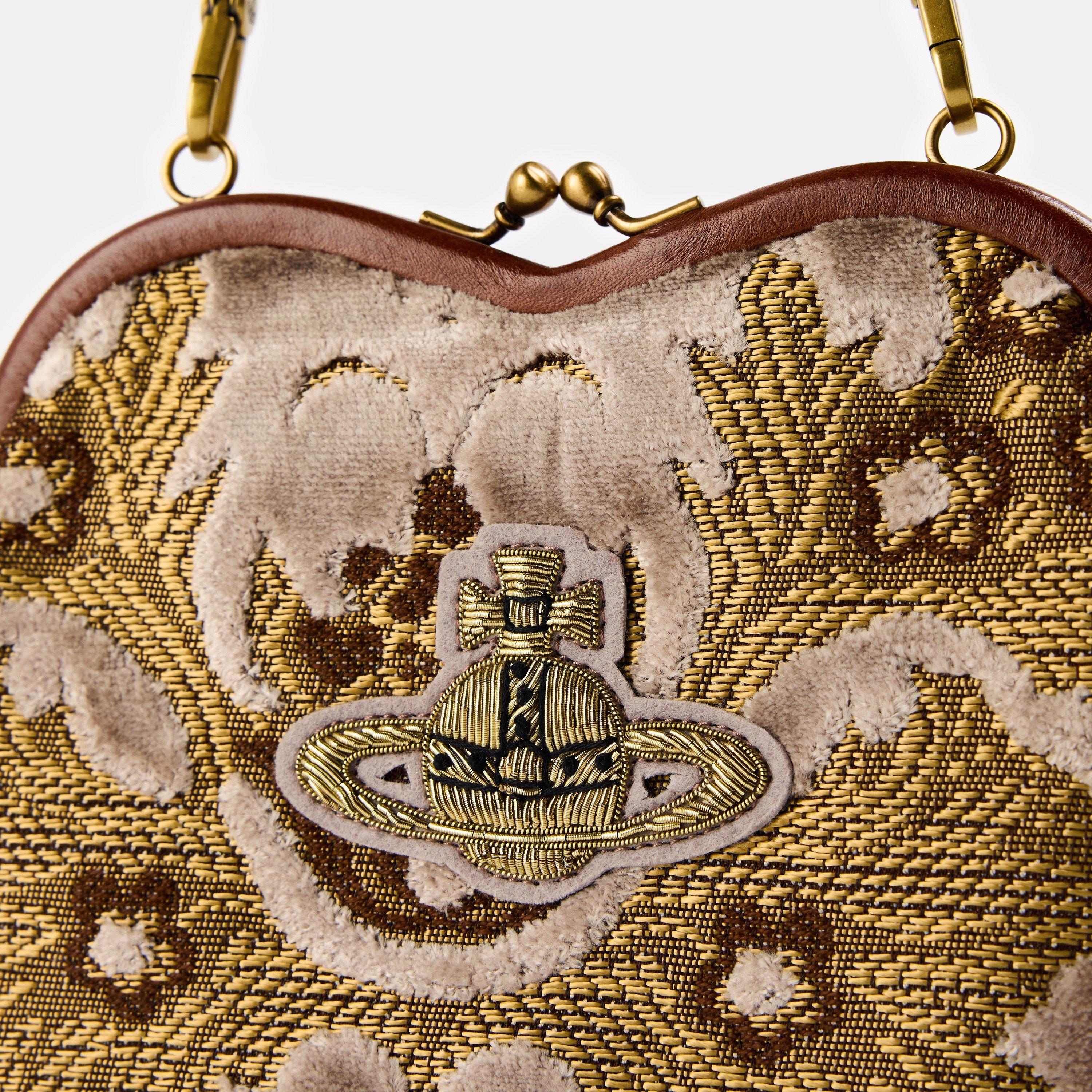 Multicolour - Vivienne Westwood - Women's Viv Belle Heart Purse Shoulder Bag - 4