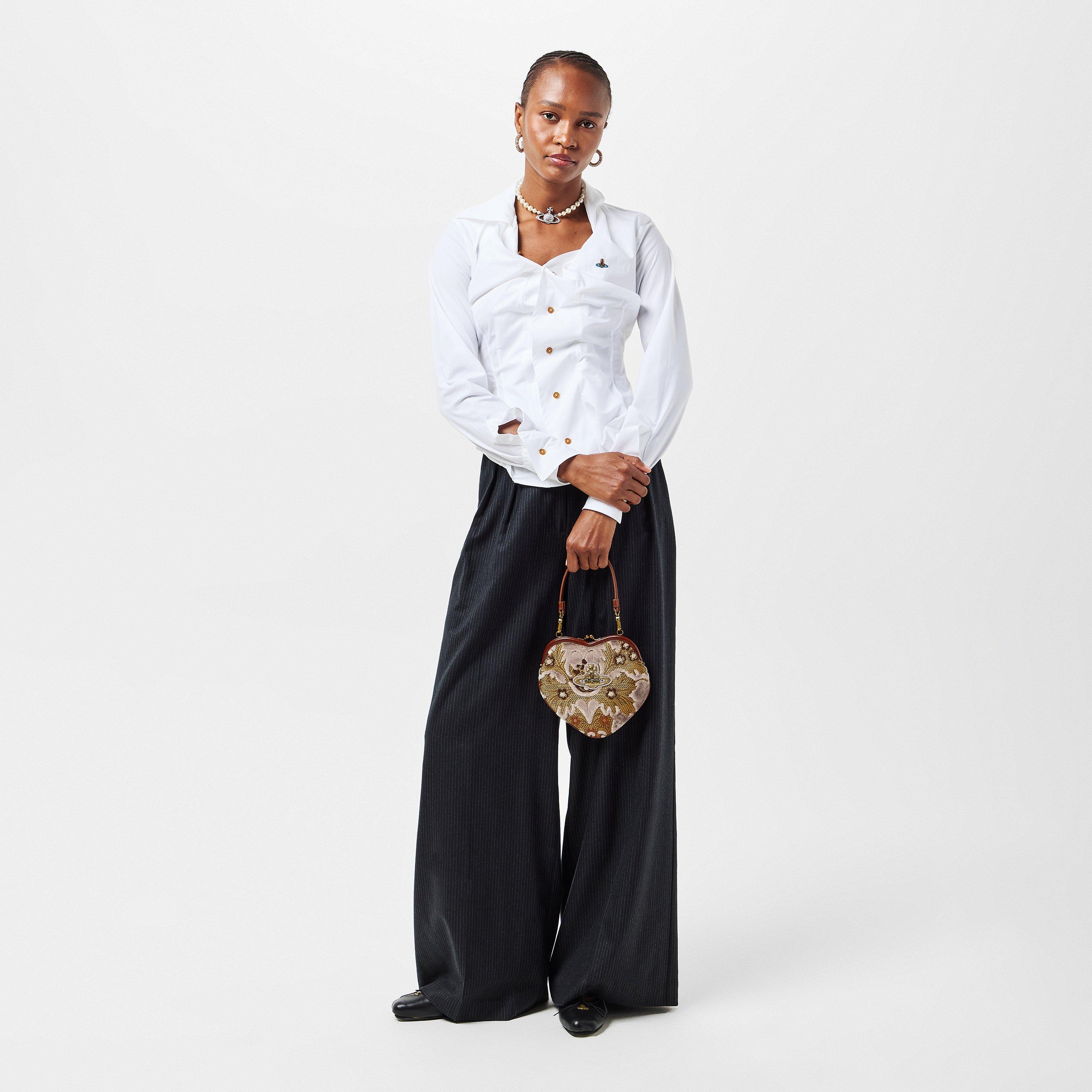 Multicolour - Vivienne Westwood - Women's Viv Belle Heart Purse Shoulder Bag - 6