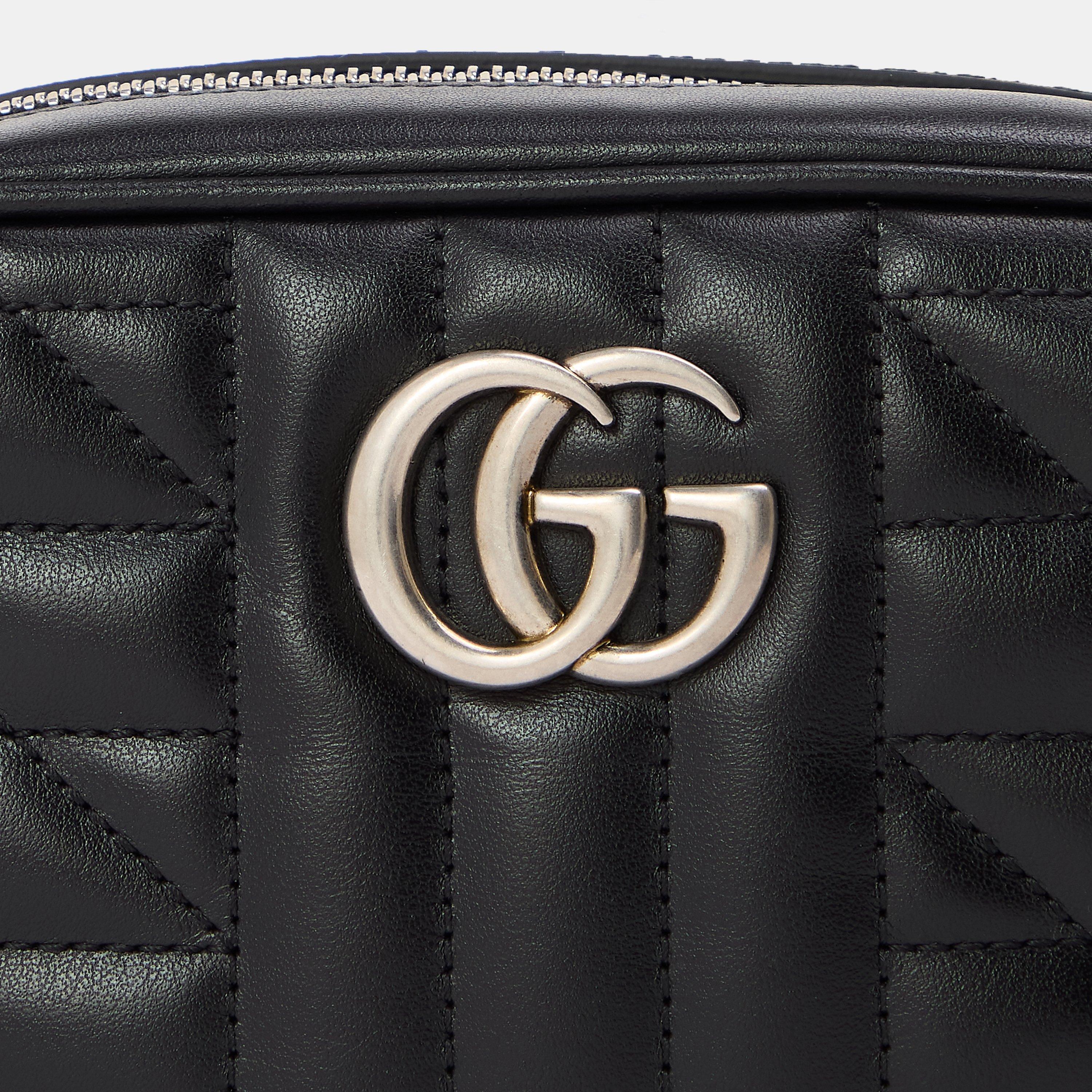 Black 1000 - Gucci - Mini Marmont Metelasse Bag - 4