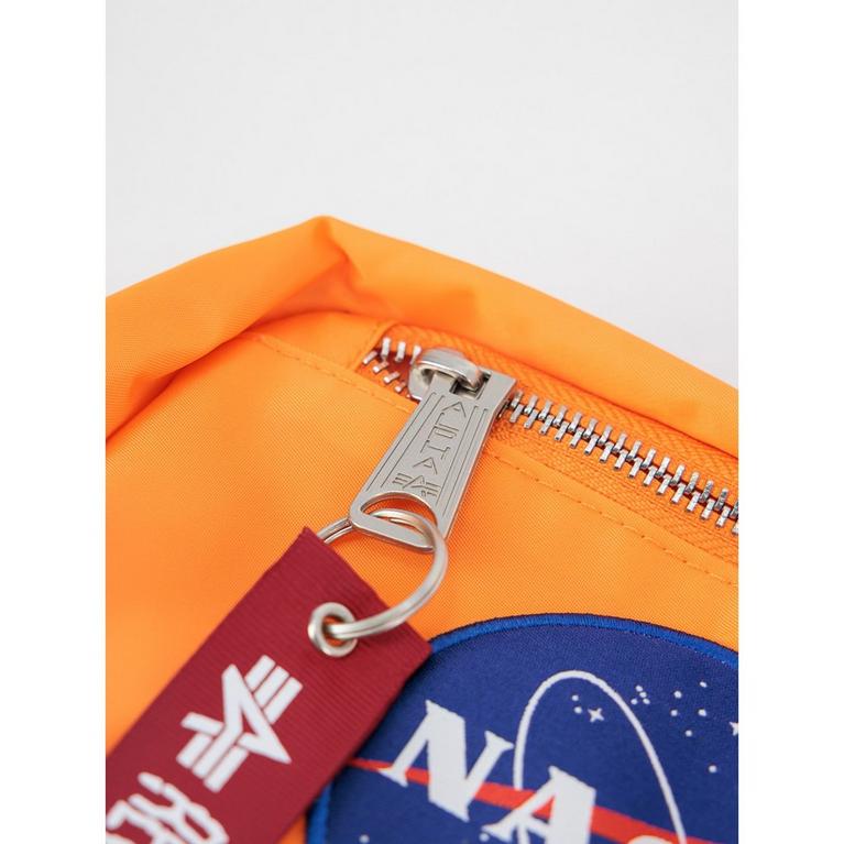 Orange - Alpha Industries - NASA Waist Bag - 2