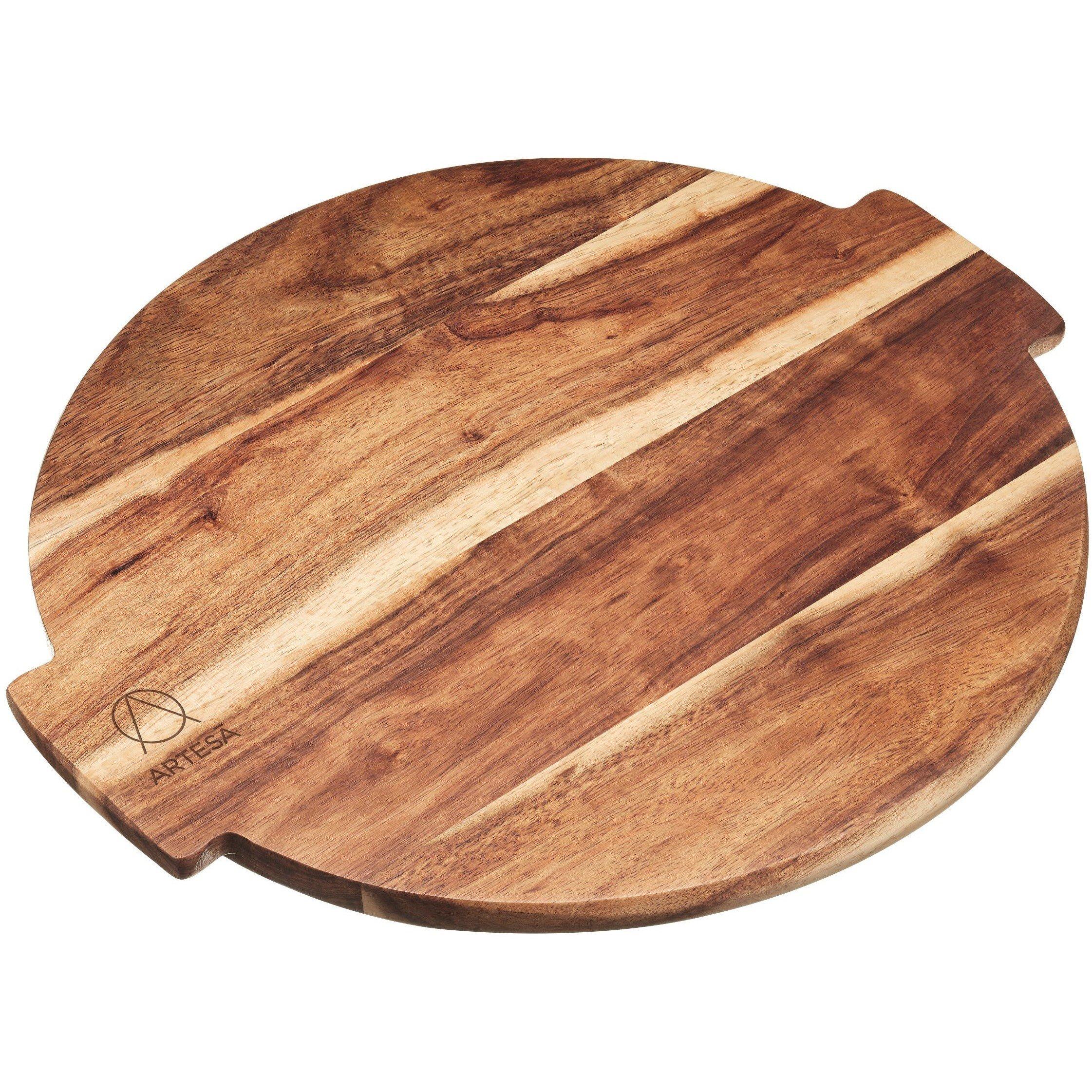 Brown - Artesa - Acacia Wood Lazy Susan - 1
