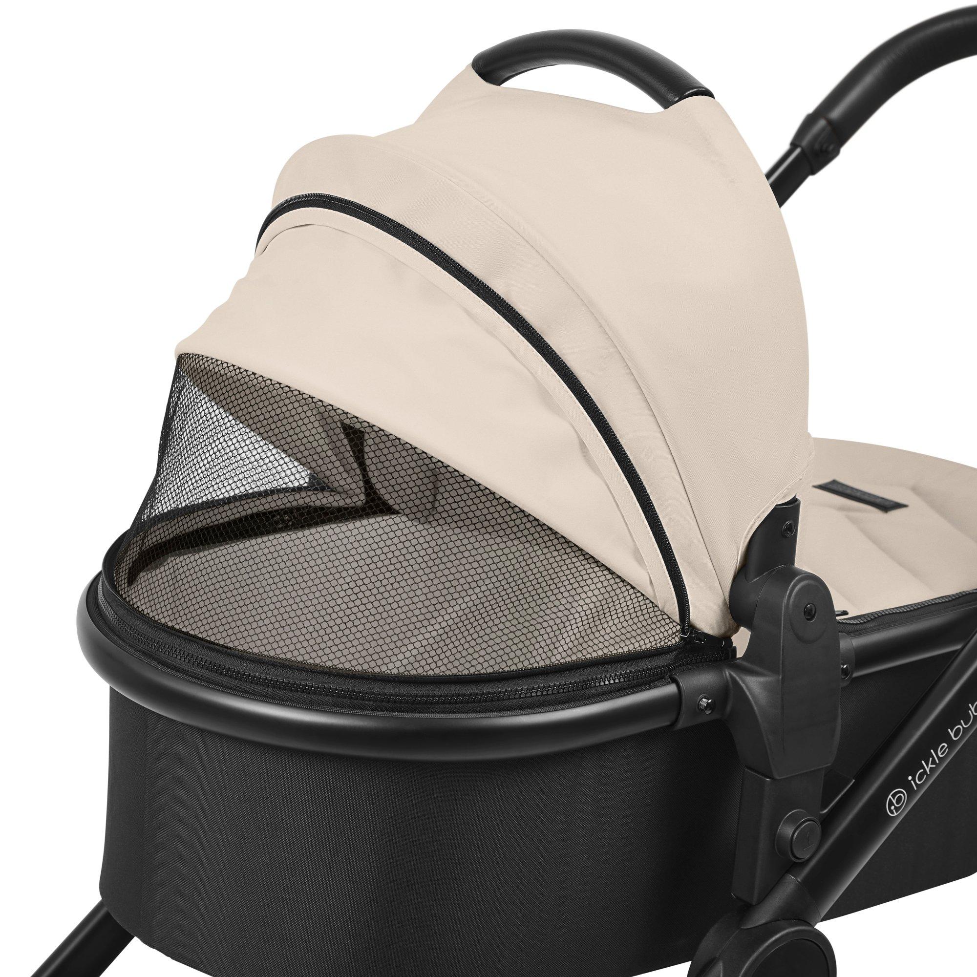 Black/Stone/Bla - Ickle Bubba - Virgo Single to Double Travel System - 4