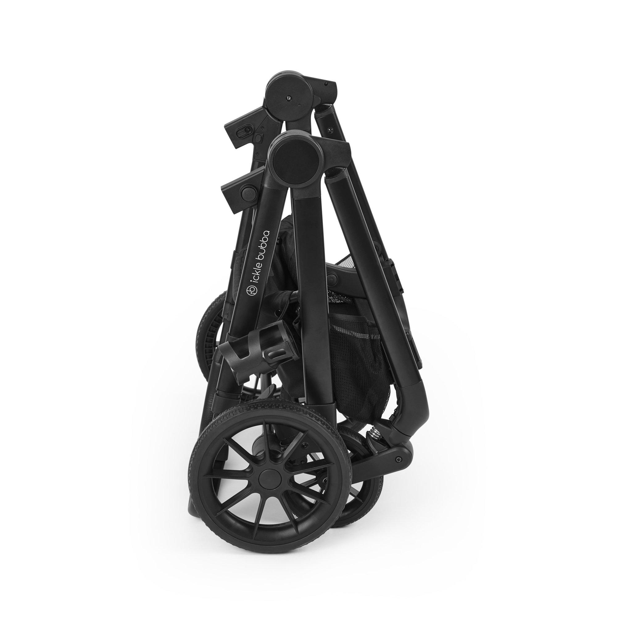 Black/Stone/Bla - Ickle Bubba - Virgo Single to Double Travel System - 7
