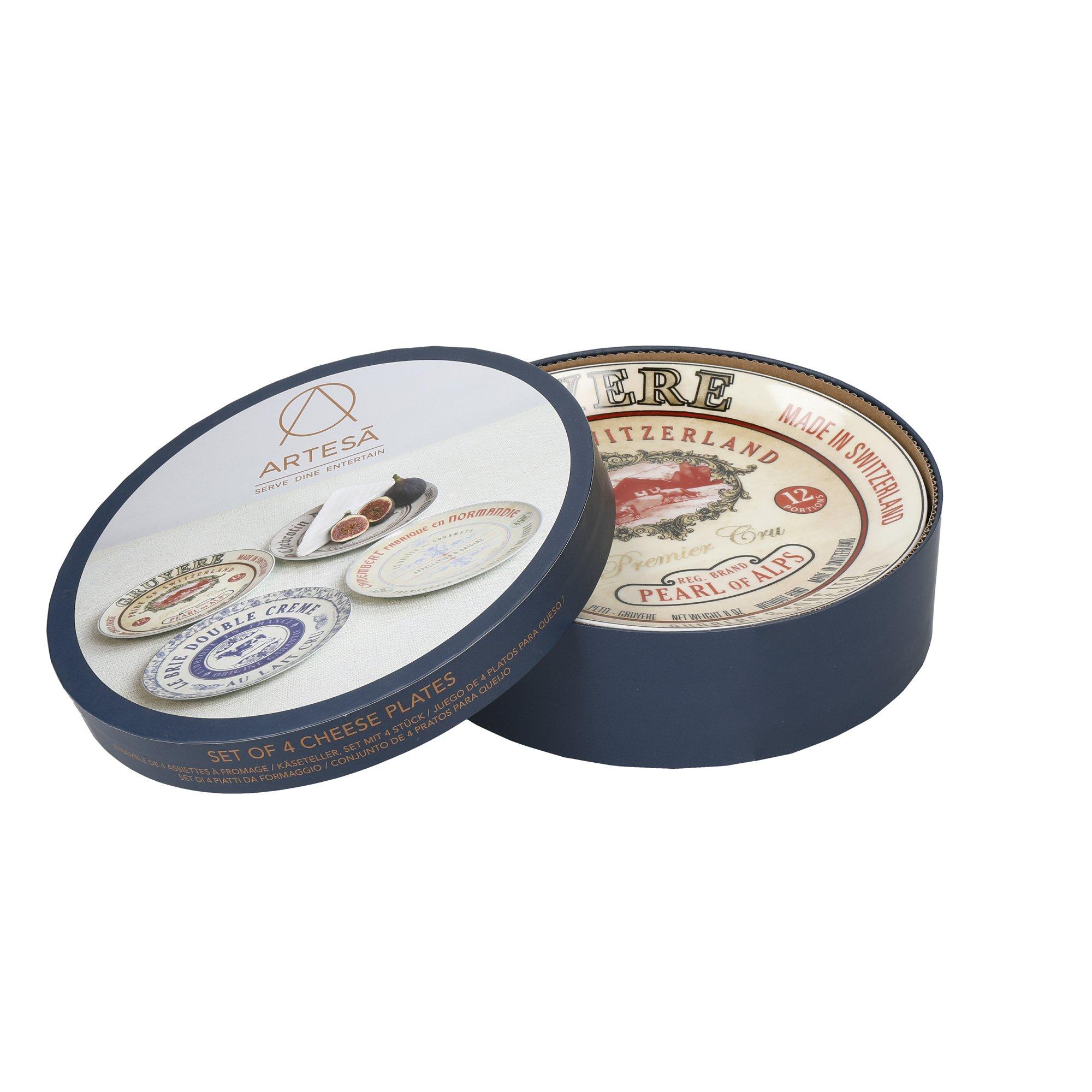 Assorted - Creative Tops - Creative Tops Gourmet Cheese Set Of 4 Cheese Plate - 5