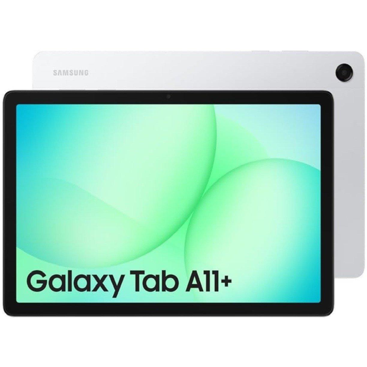 Silver - Samsung - Galaxy Tab A11+ 11 Tablet - 128 GB - 1