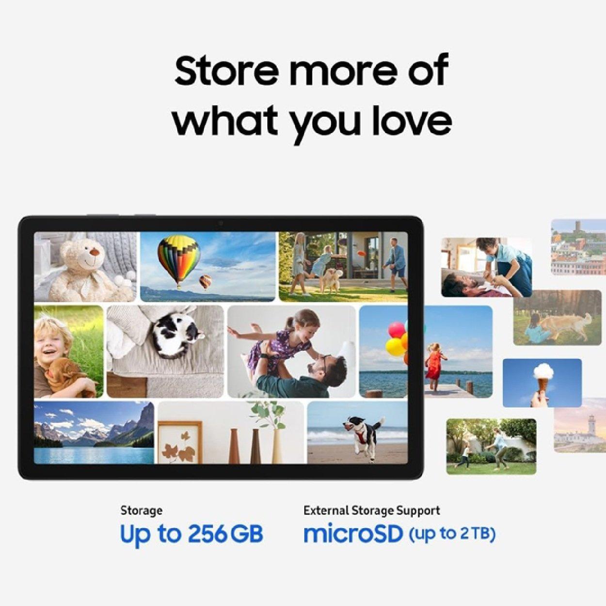 Silver - Samsung - Galaxy Tab A11+ 11 Tablet - 128 GB - 4