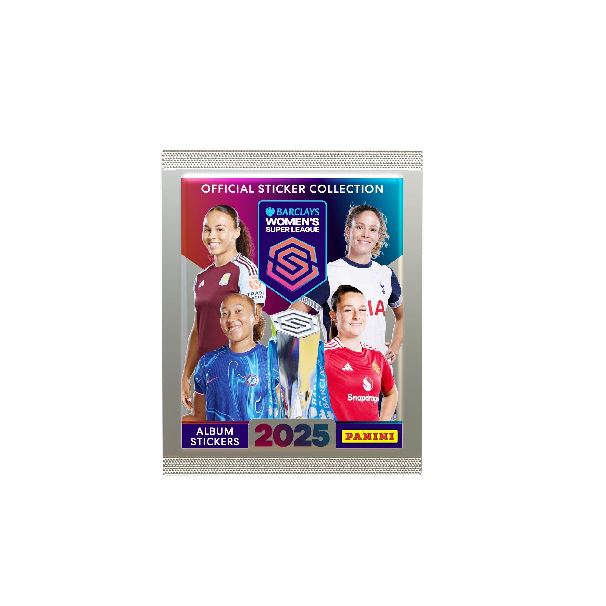 5 Aufkleber - Panini - Barclays Women's Super League Official Sticker Collection 2025 - Packs - 2