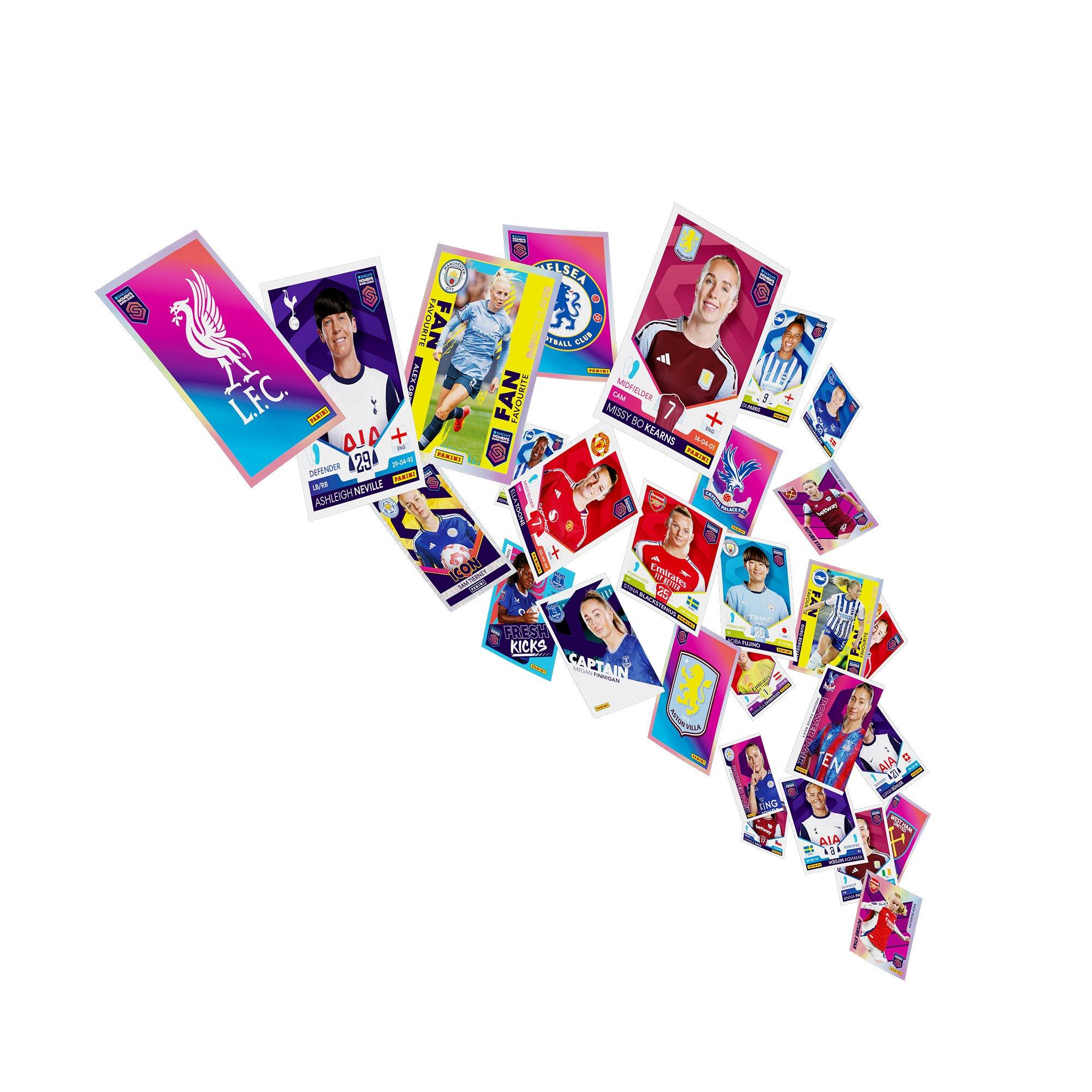 5 Aufkleber - Panini - Barclays Women's Super League Official Sticker Collection 2025 - Packs - 4