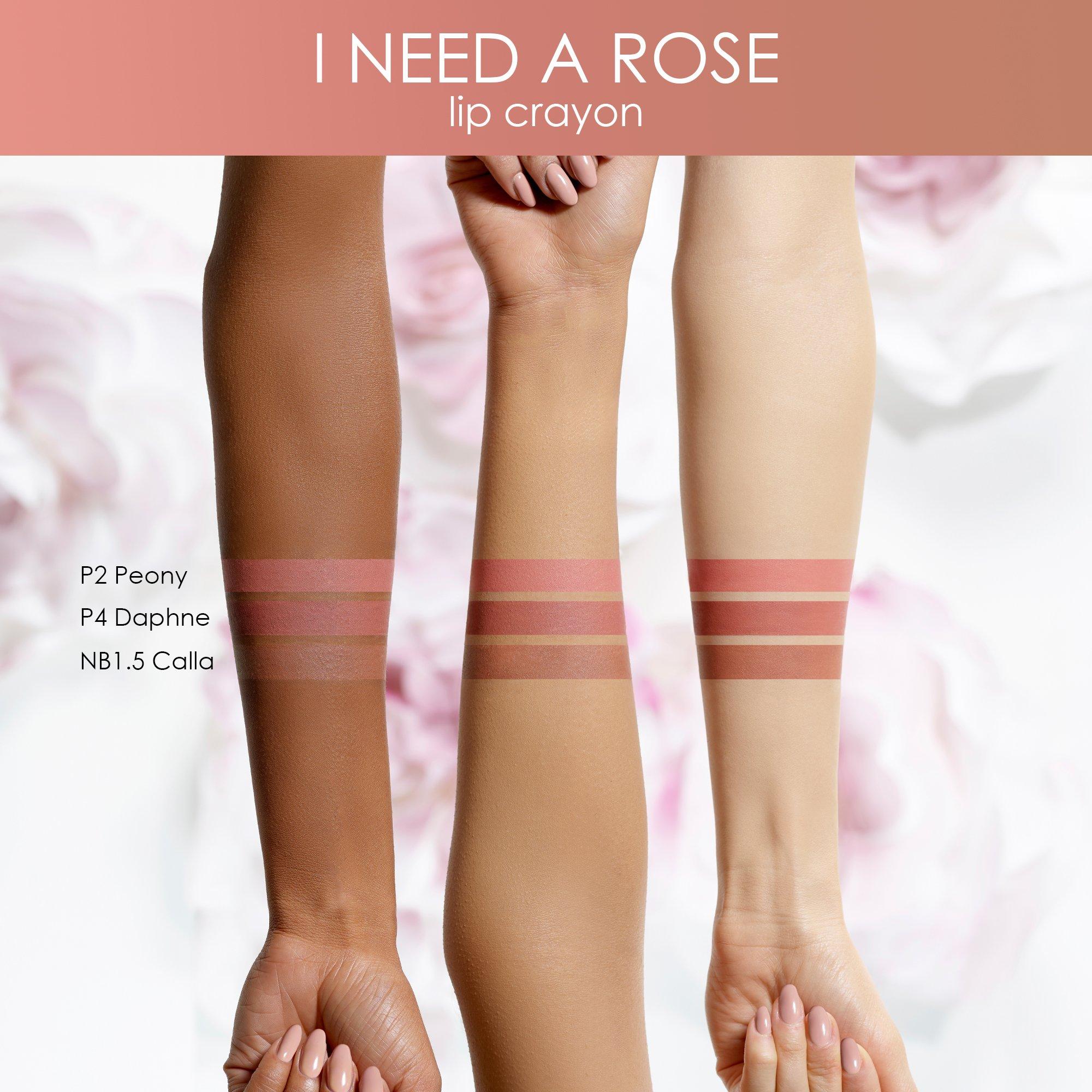 Peony - Natasha Denona - I Need A Rose Lip Crayon - 3
