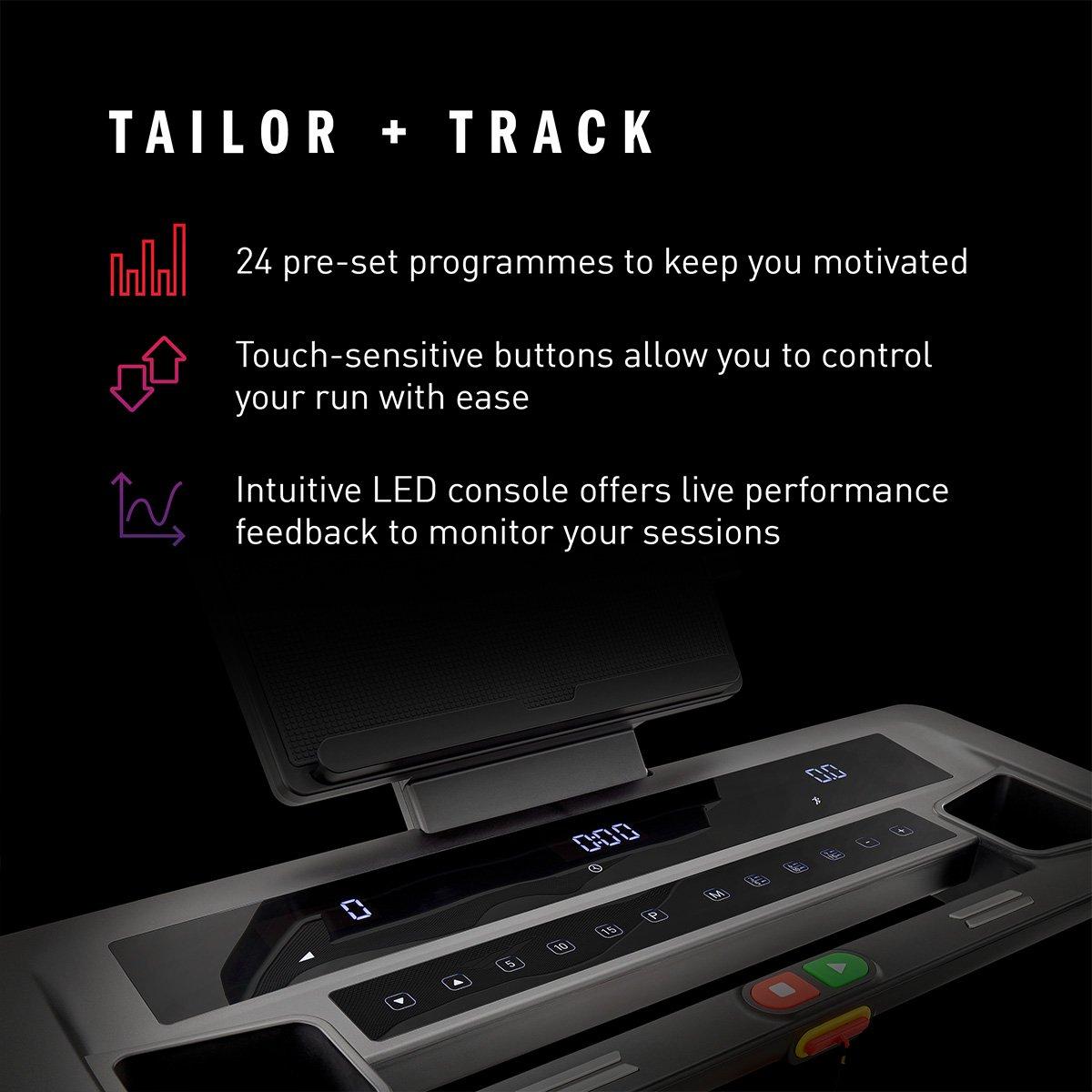 Black - adidas - adidas T-25 Treadmill - 10