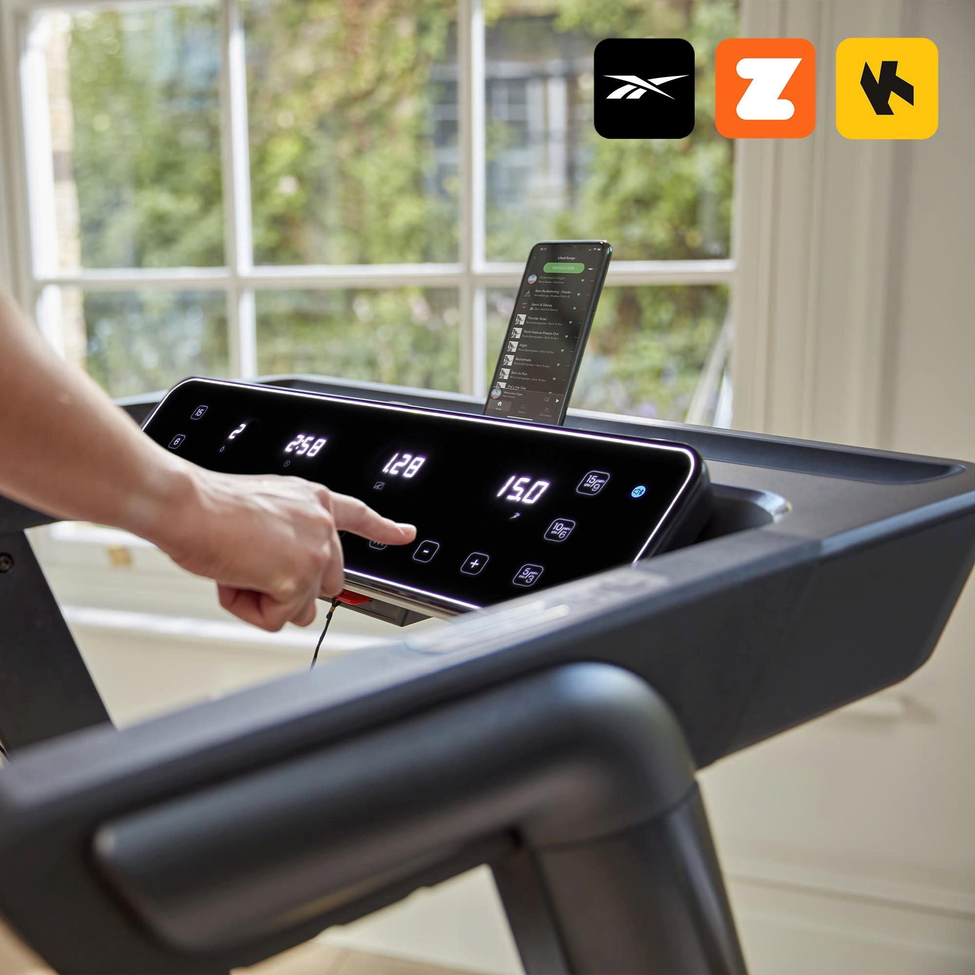 Black - Reebok - Reebok FR30z Floatride Treadmill - 2