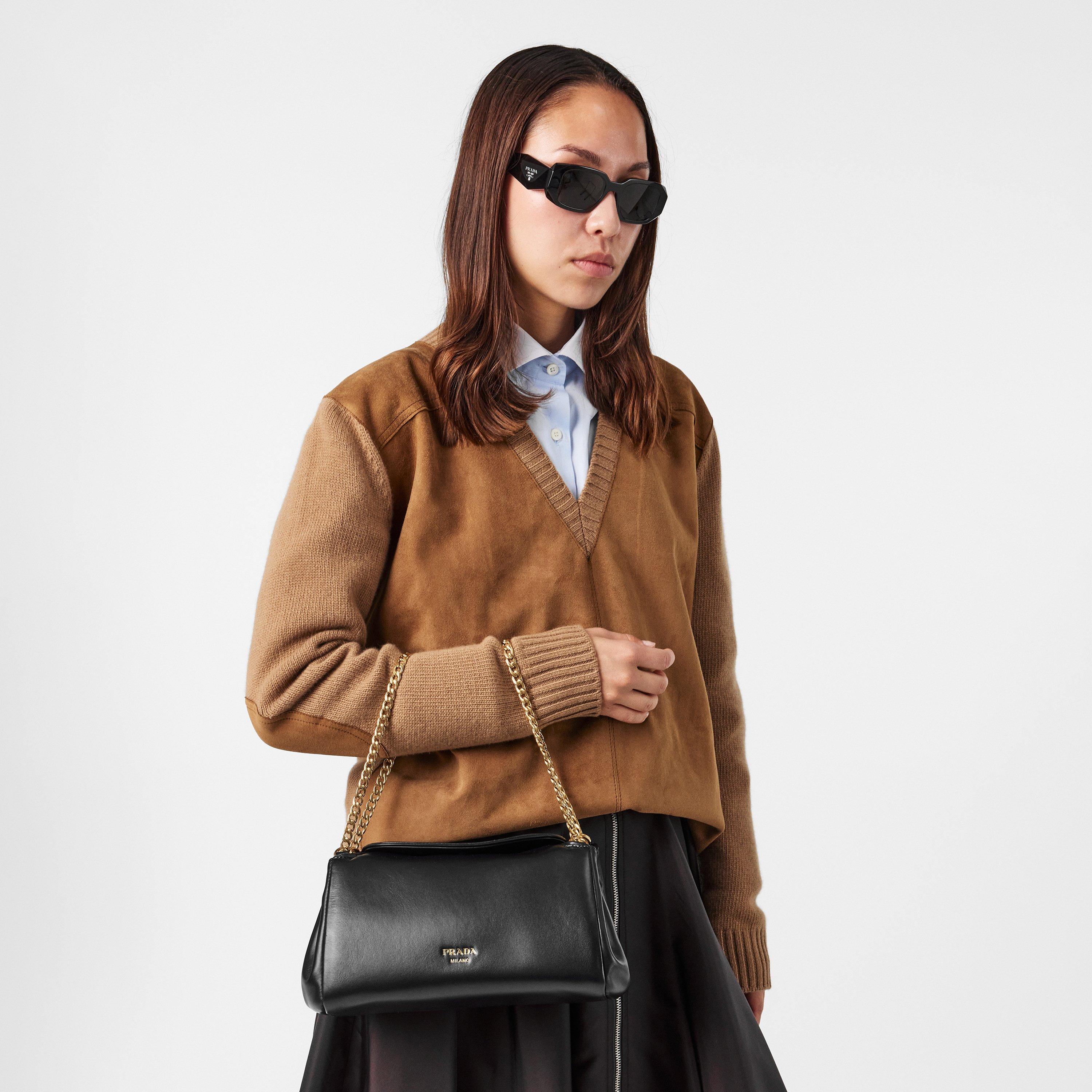 Nero - Prada - Women's Shoulder Bag - 3