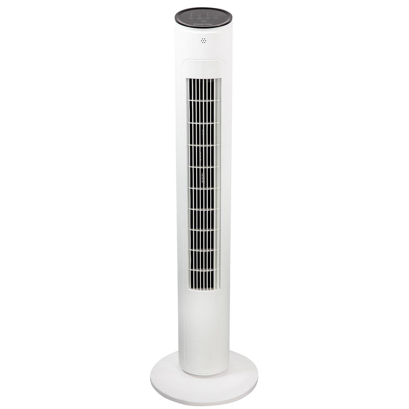 White - Russell Hobbs - RHTWR3S Premium Tower Fan in White - 10
