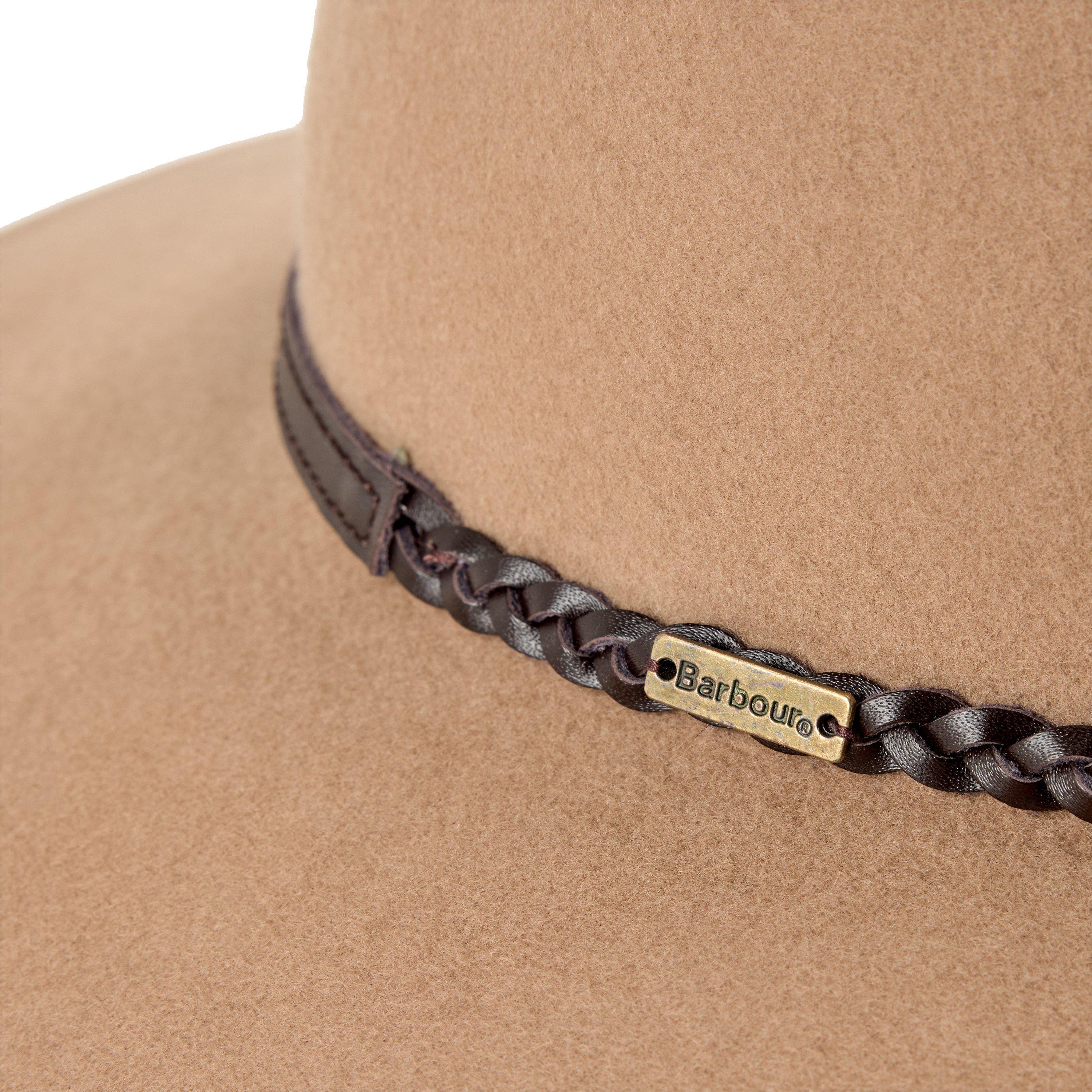 Camel - Barbour - Tack Fedora - 5