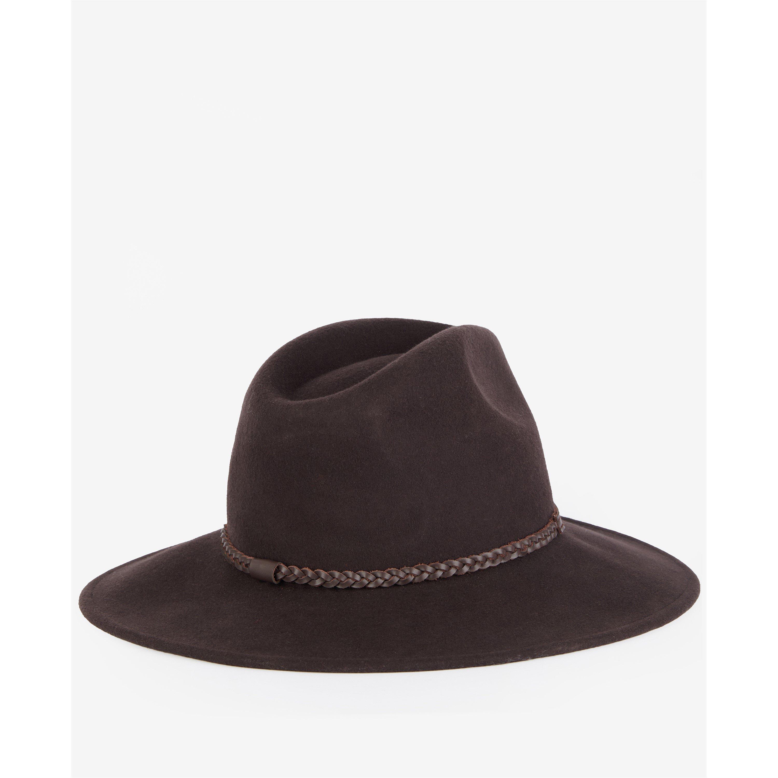Chocolate - Barbour - Tack Fedora - 2
