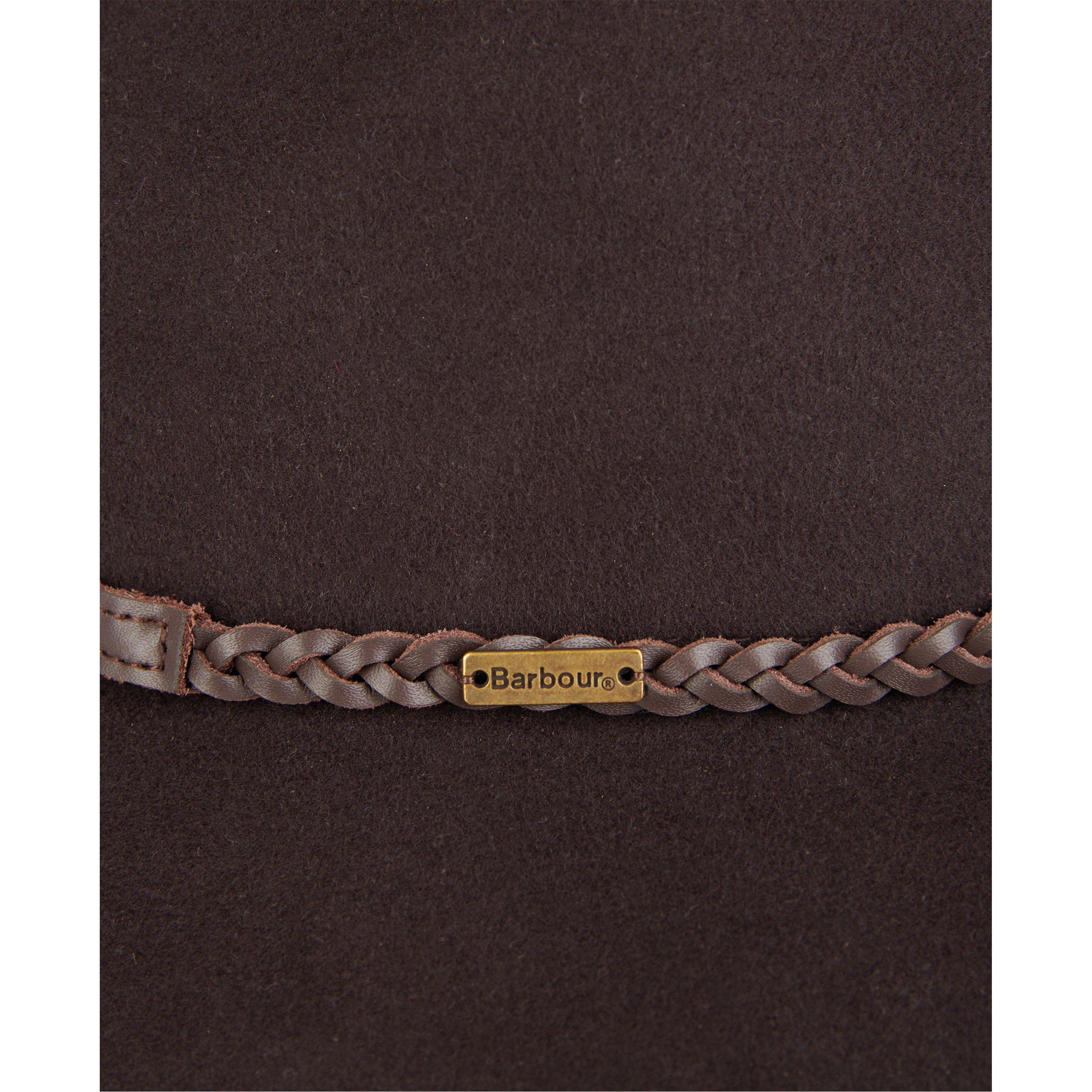 Chocolate - Barbour - Tack Fedora - 3