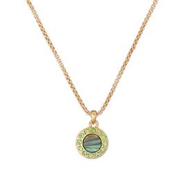 Ted Baker Gemmarh Gem Button Pendant Necklace