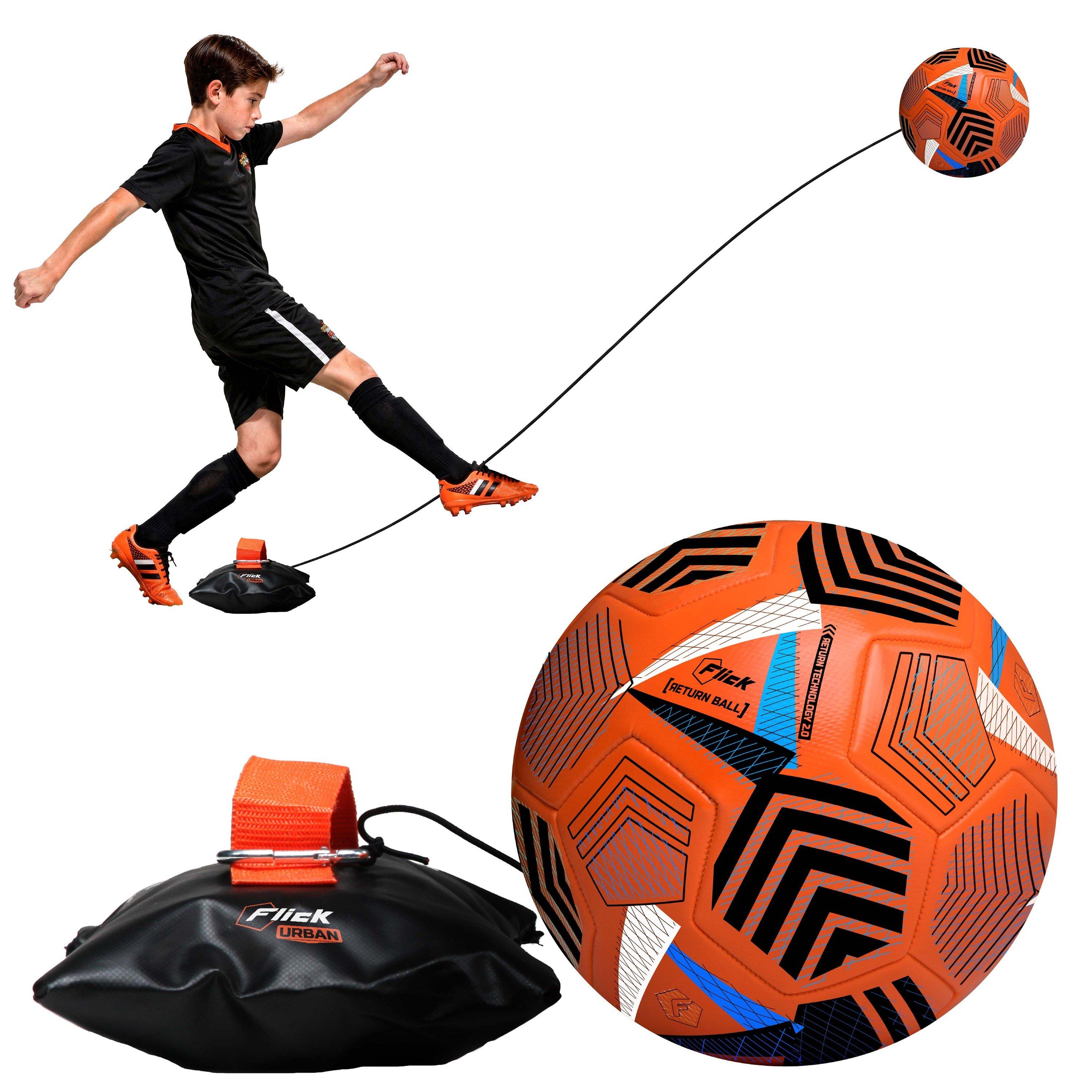 Black & Orange - Football Flick - Football Flick Urban Return Size Ball 5 - 1