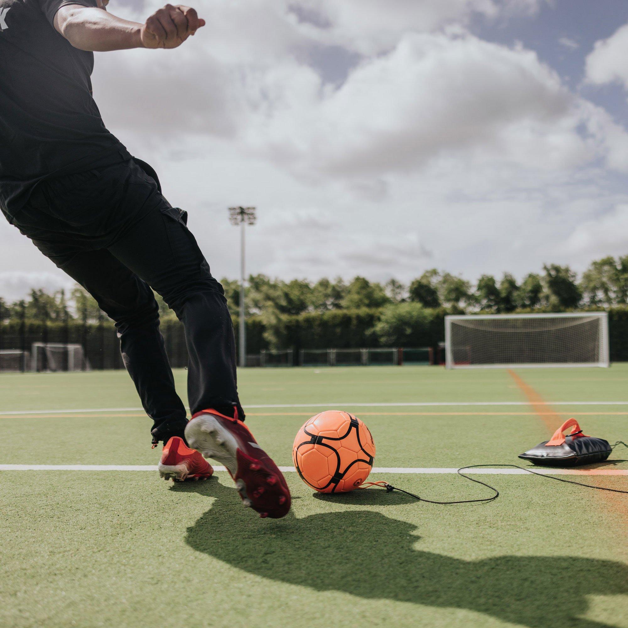 Black & Orange - Football Flick - Urban Return Size Ball 5 - 4