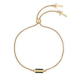 Ted Baker Glorii Logo Gem Bar Adjustable Bracelet