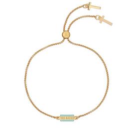 Ted Baker Glorii Logo Gem Bar Adjustable Bracelet