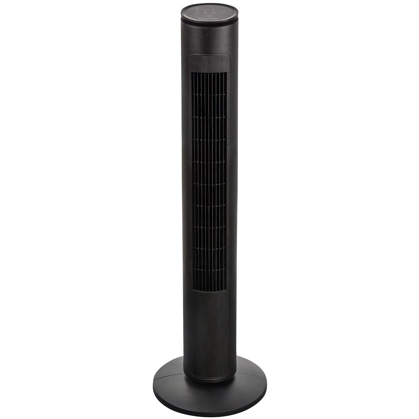 Black - Russell Hobbs - RHTWR3SB Premium Tower Fan in Black - 9