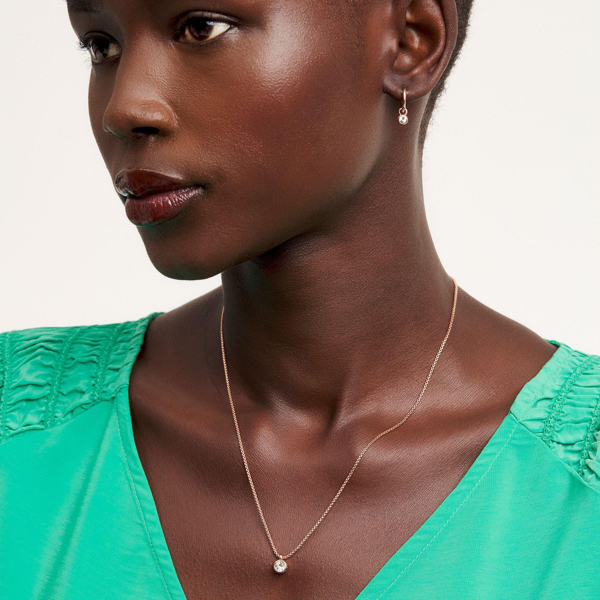 al

Or Rose/Cristal - Ted Baker - Sininaa Crystal Pendant Necklace - 3